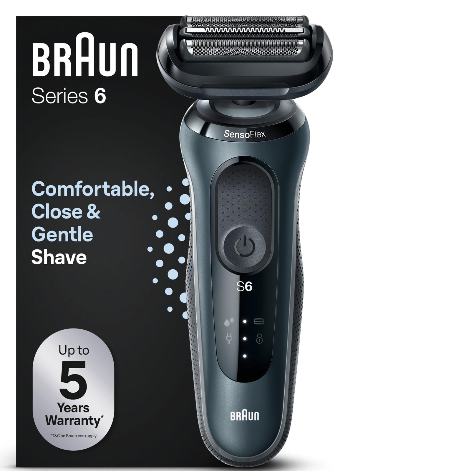 BRAUN Herrenrasierer Series 6 61-N1000s - Bild 1