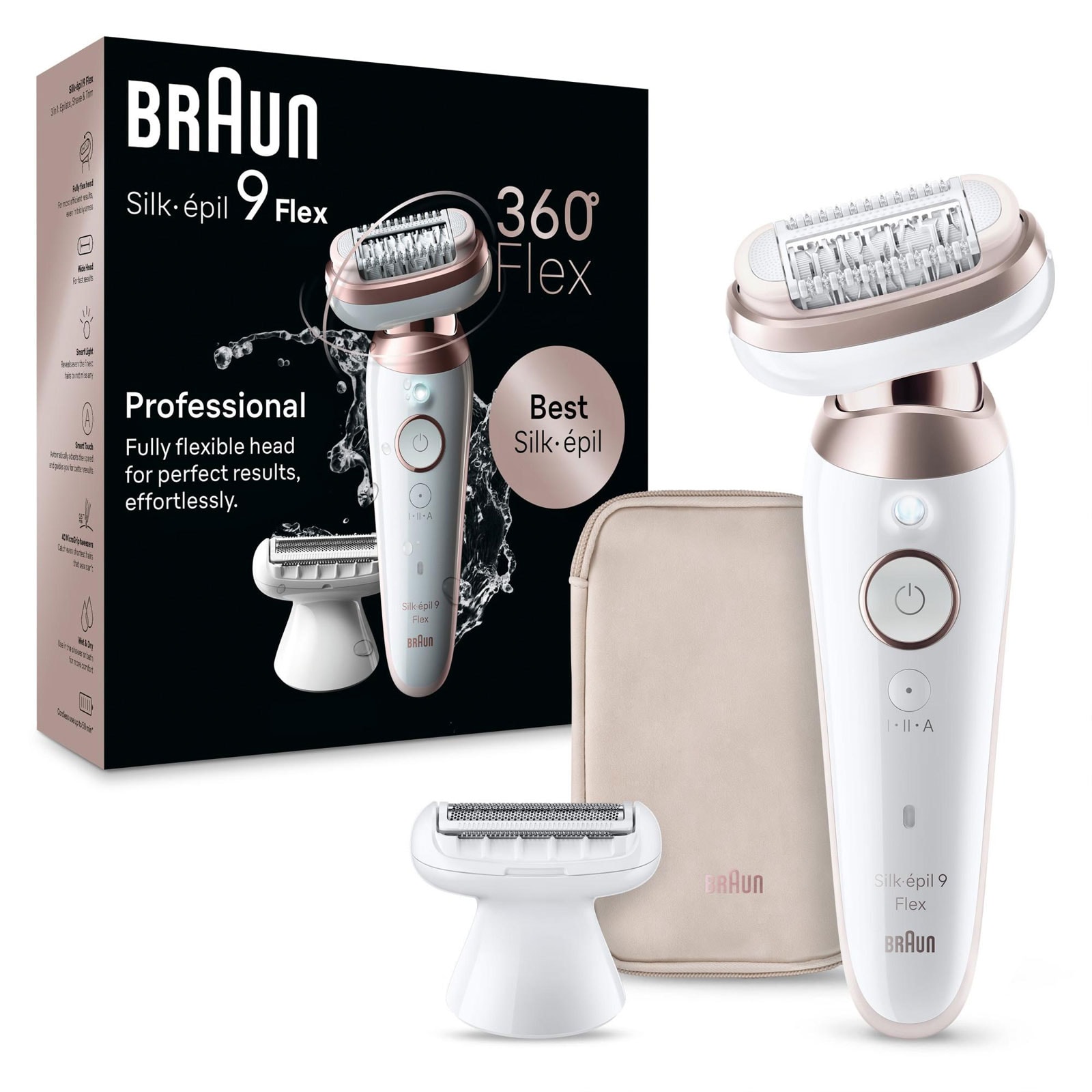 BRAUN Epilierer Silk-&eacute;pil 9 Flex 9-030 3D - Bild 1