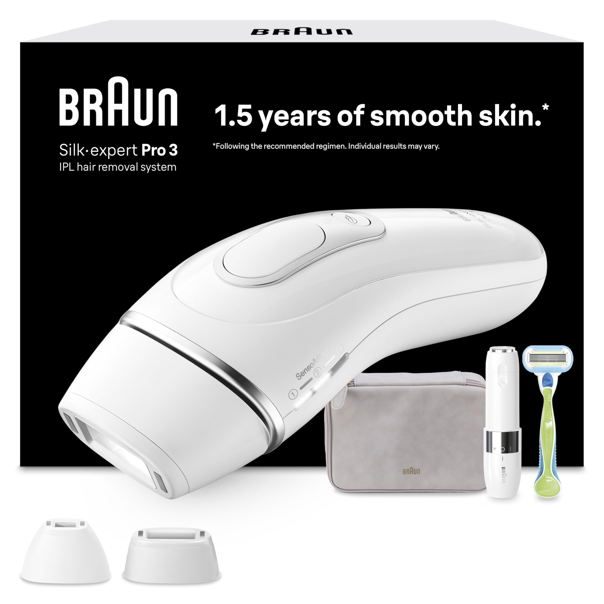 BRAUN Silk&middot;expert Pro 3 PL3136  IPL Haarentferner Rasierer Damenrasierer Laser - Bild 1
