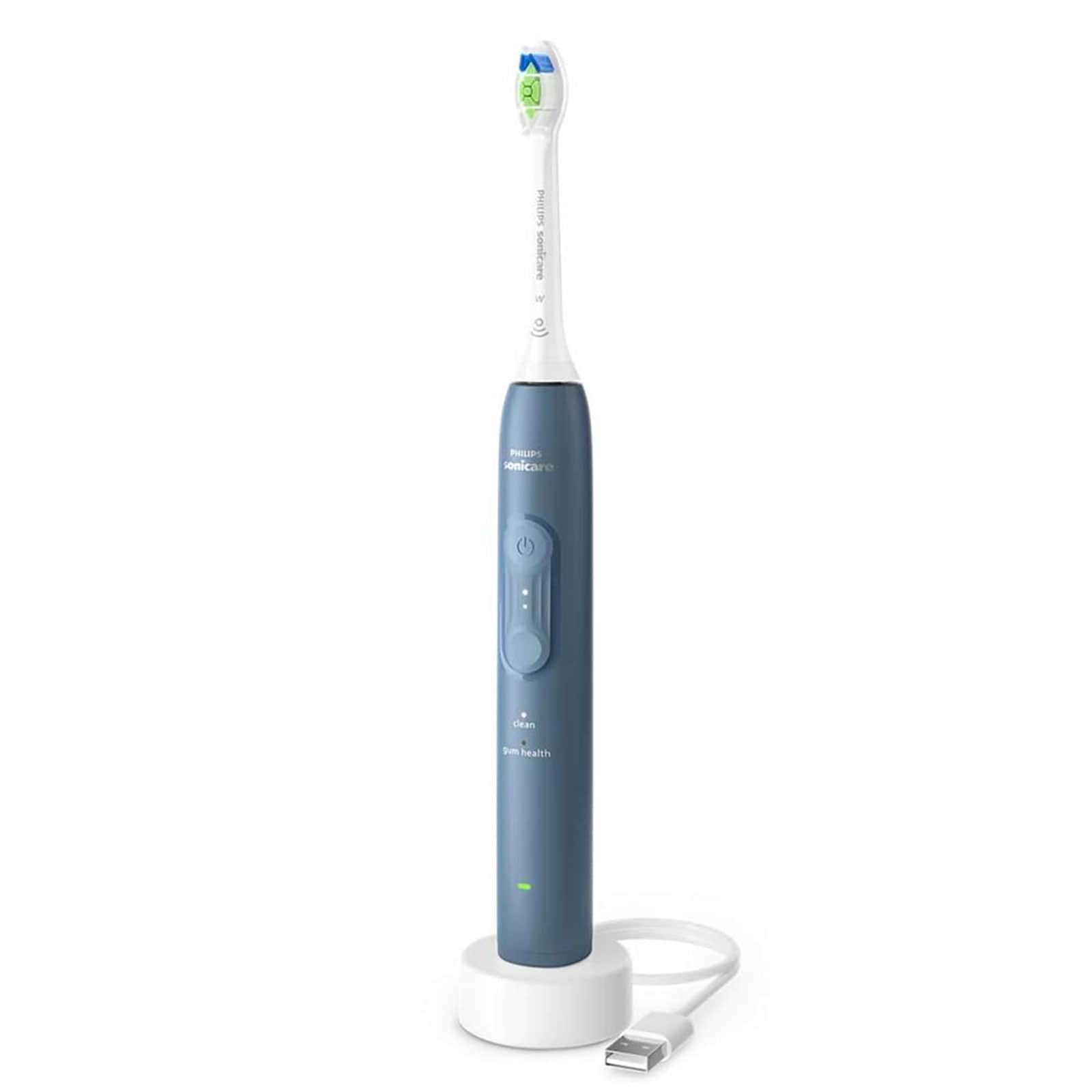 Philips Series 4000 HX4041/48 Schallzahnbürste (4 Putzmodi, "Gentle" und "Clean" und 2 Intensitätsstufen, 2-Minuten-Timer und 4-Quadranten-T