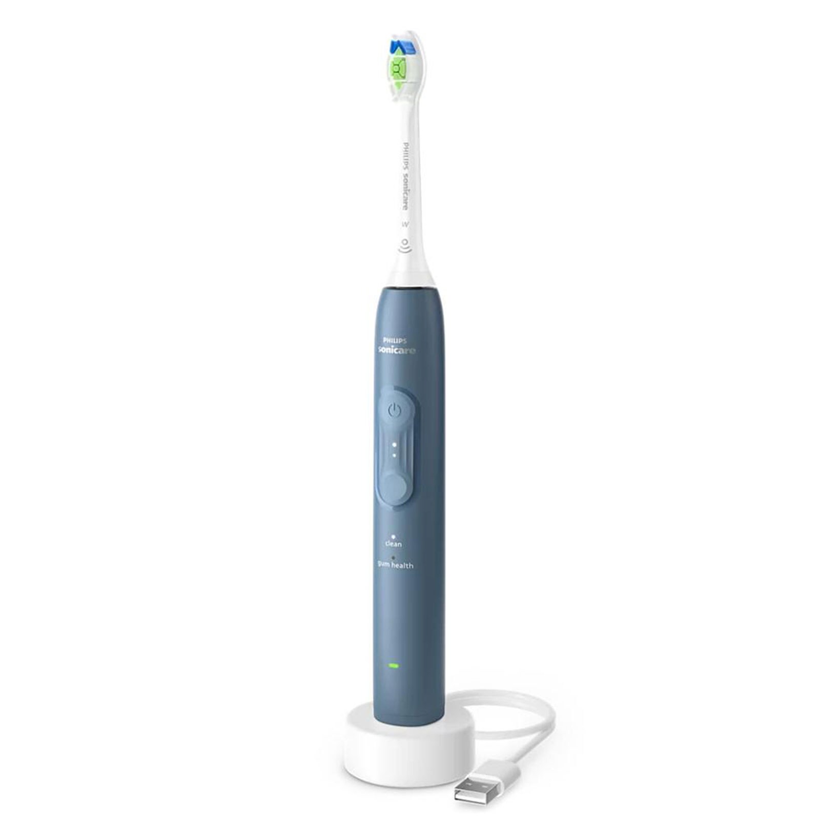 Series 4000 HX4041/48 Schallzahnbürste (4 Putzmodi, "Gentle" und "Clean" und 2 Intensitätsstufen, 2-Minuten-Timer und 4-Quadranten-Timer, Drucksensor mit haptischem Feedback, Akkustandsanzeige, Sonicare Easy-Start-Programm, 1 Handstück 4100 wiedera