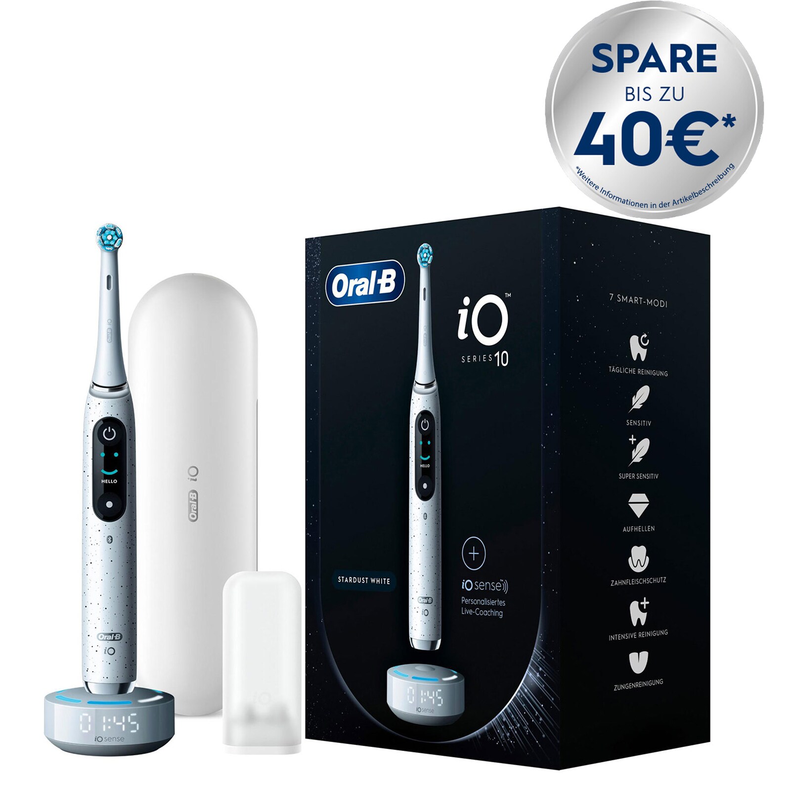 Oral-B iO Series 10 Zahnbürste weiß
