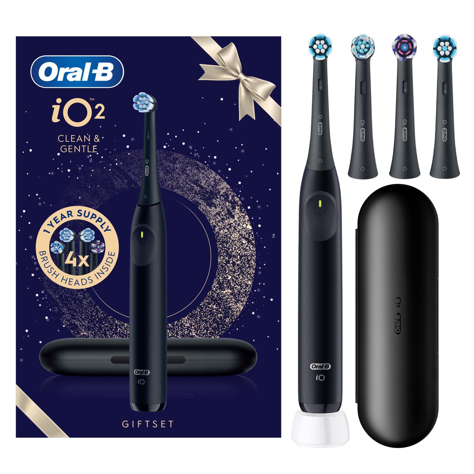 iO Series 2 Black Zahnbürste