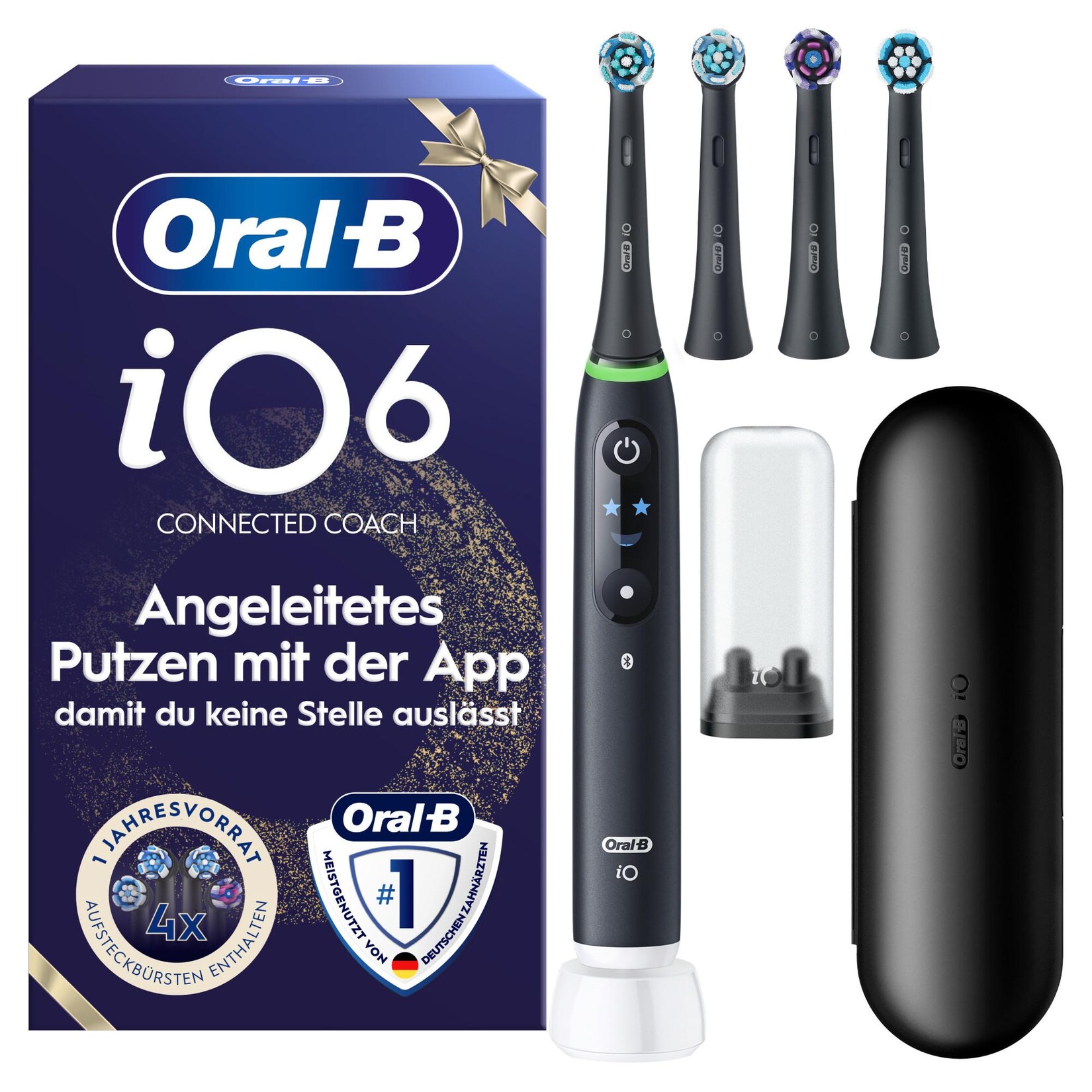 iO Series 6 Black Lava Geschenk Edition Zahnbürste