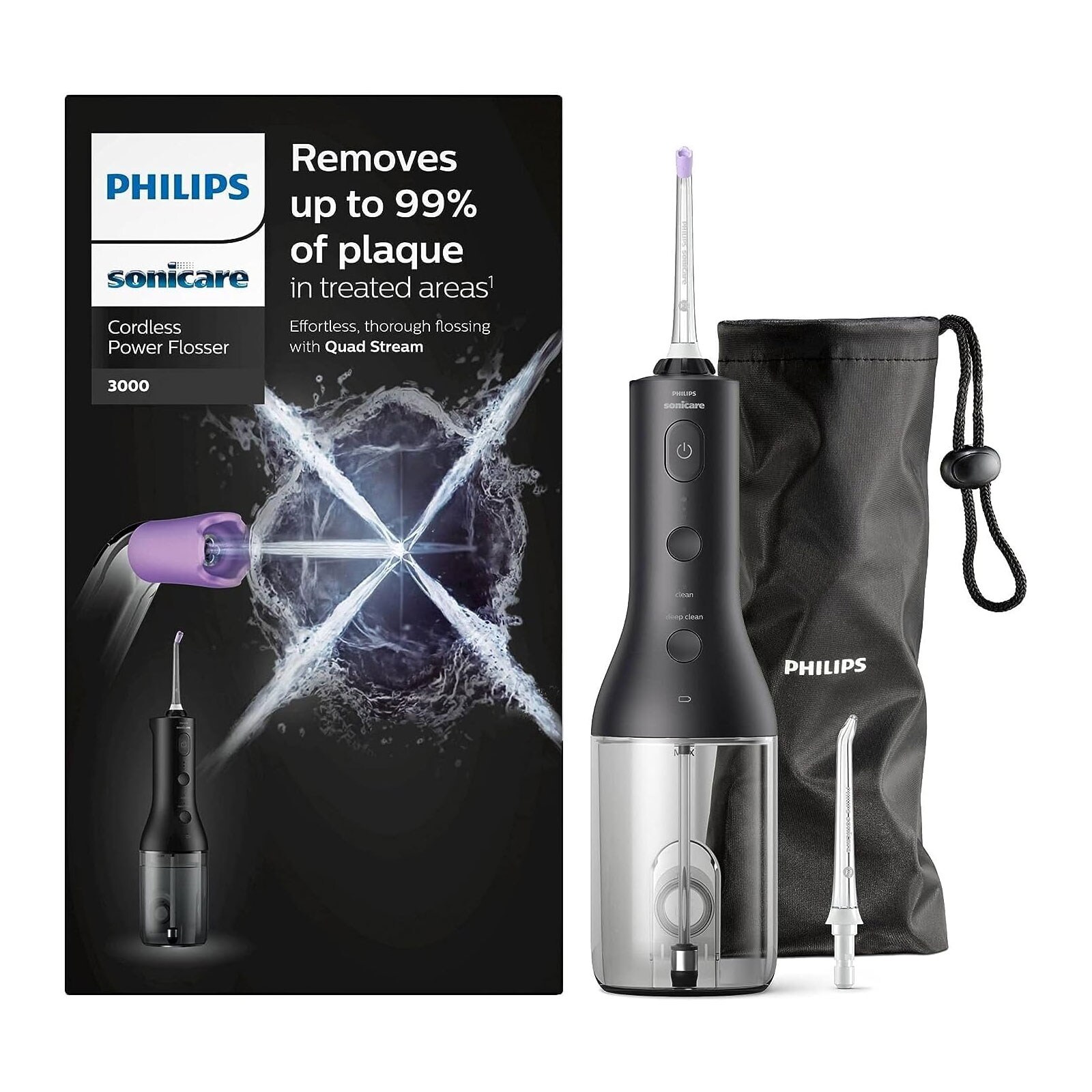 Munddusche Cordless Power Flosser 3000 HX3826/31