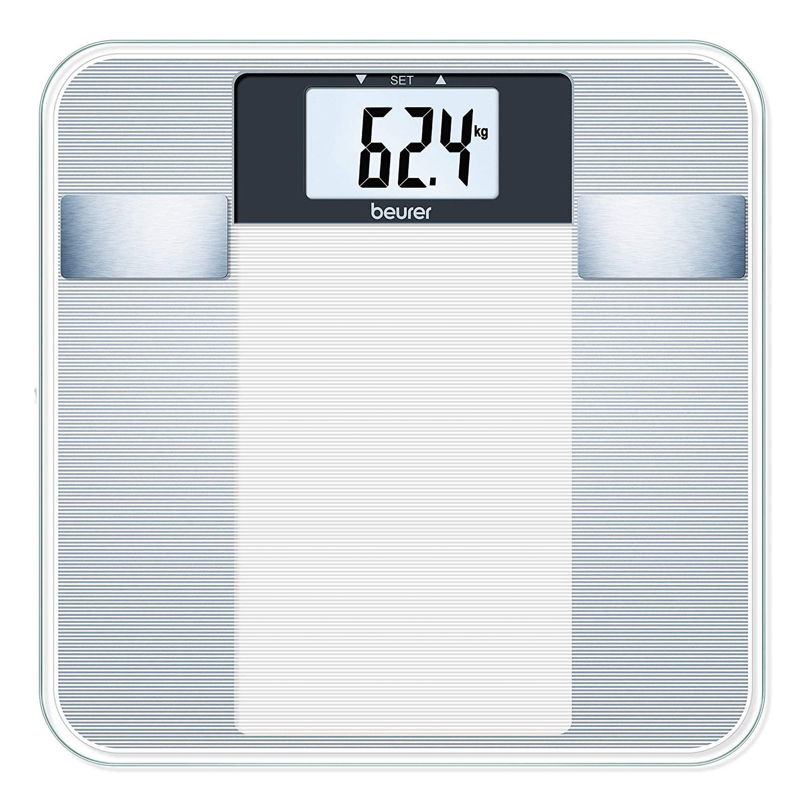 Beurer BG 13 Glas-Diagnosewaage 150kg BMI Abschaltautomatik Sicherheitsglas - Bild 1