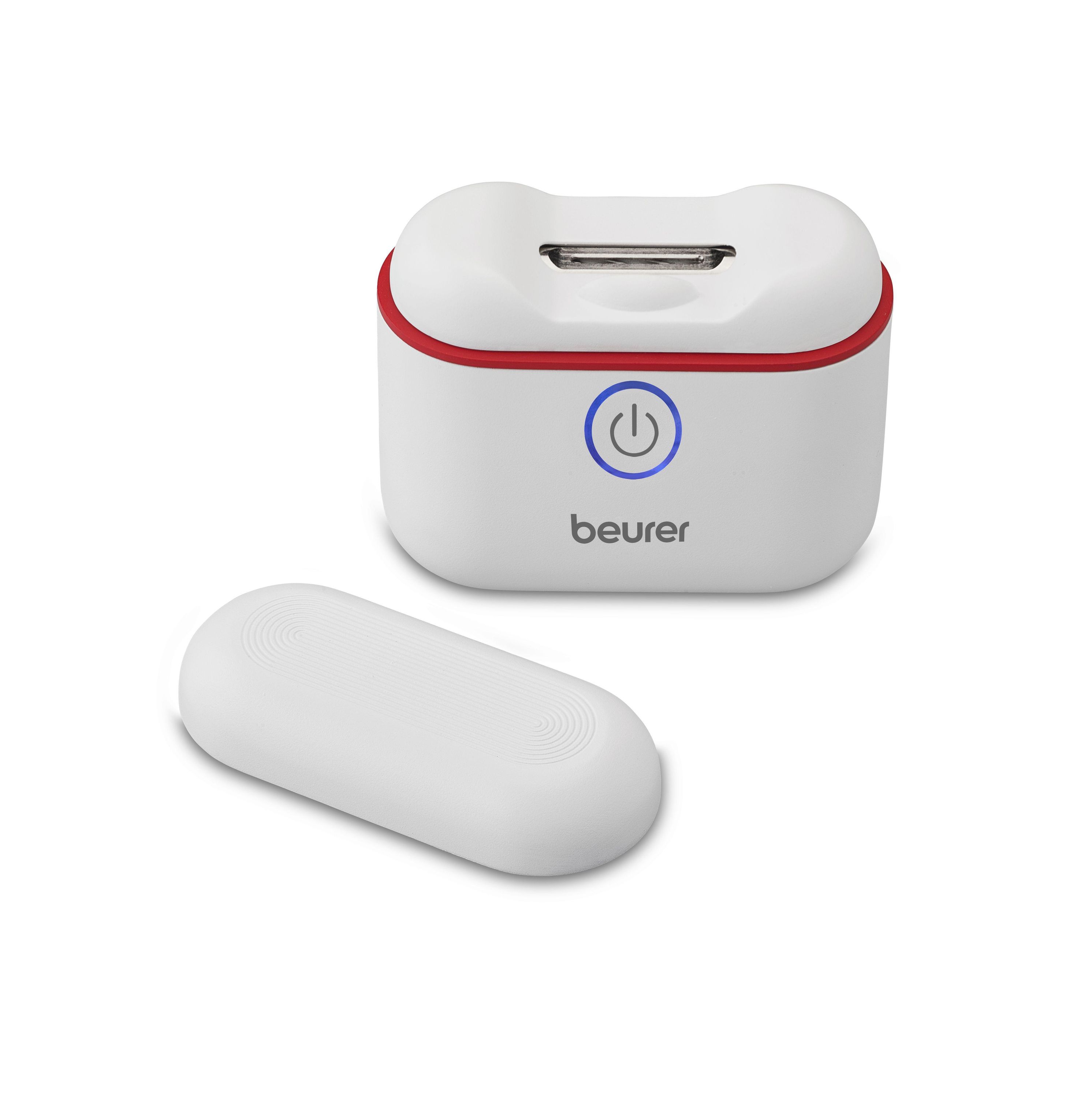 BEURER MP 10 Elektrischer Nagelknipser (2 Geschwindigkeitsstufen, Ein-Knopf-Bedienung, Integriertes Auffangfach, 2h Laufzeit, 2,5h Ladezeit, inkl. Reinigungsb&uuml;rste, 0,3 m USB-C Kabel, Netzadapter nicht enthalten) - Bild 1
