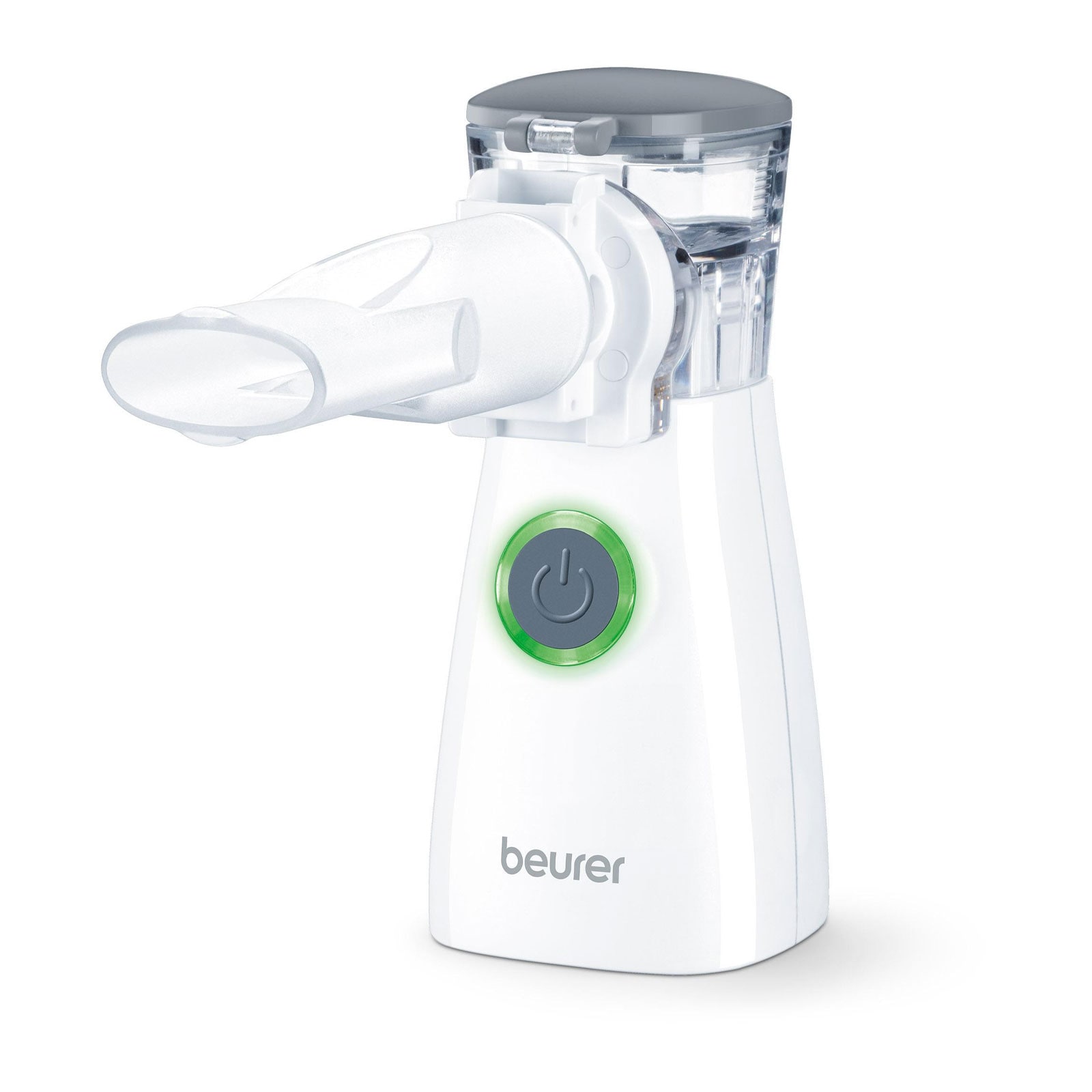 BEURER Inhalierger&auml;t IH 57 (Schwingmembran-Technologie, intelligente Aerosol-Technologie, Akku-Betrieb, zur Behandlung der oberen und unteren Atemwege, ideal f&uuml;r Kinder, Anwendung bei Erk&auml;ltung, Asthma, Atemwegserkrankungen, Mesh-Vernebler mit Medikamente - Bild 1