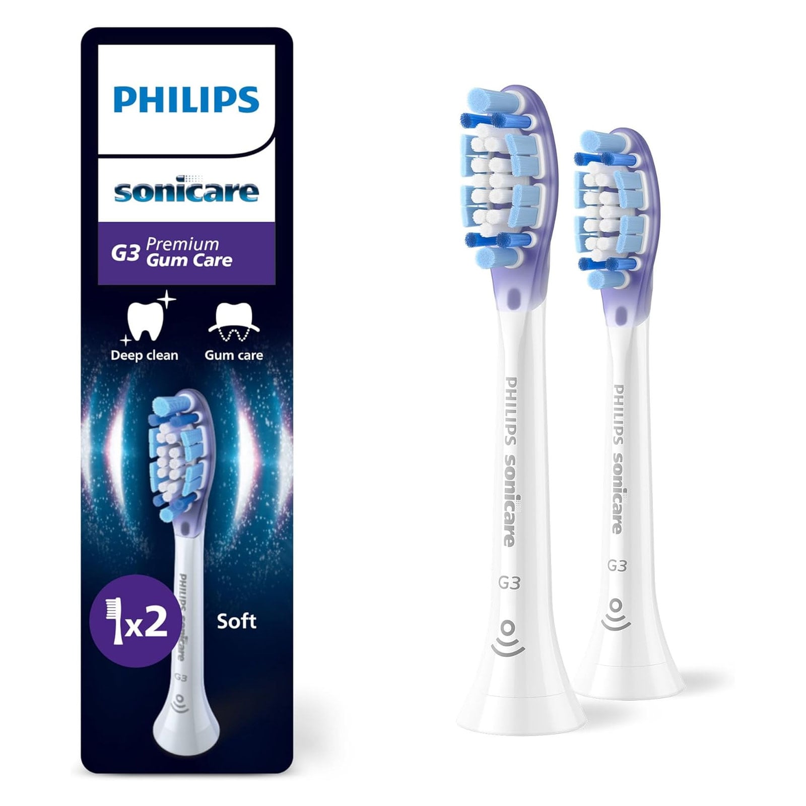 Philips HX9052/87 Sonicare G3 Premium Gum Care Original B&uuml;rstenk&ouml;pfe - Bild 1