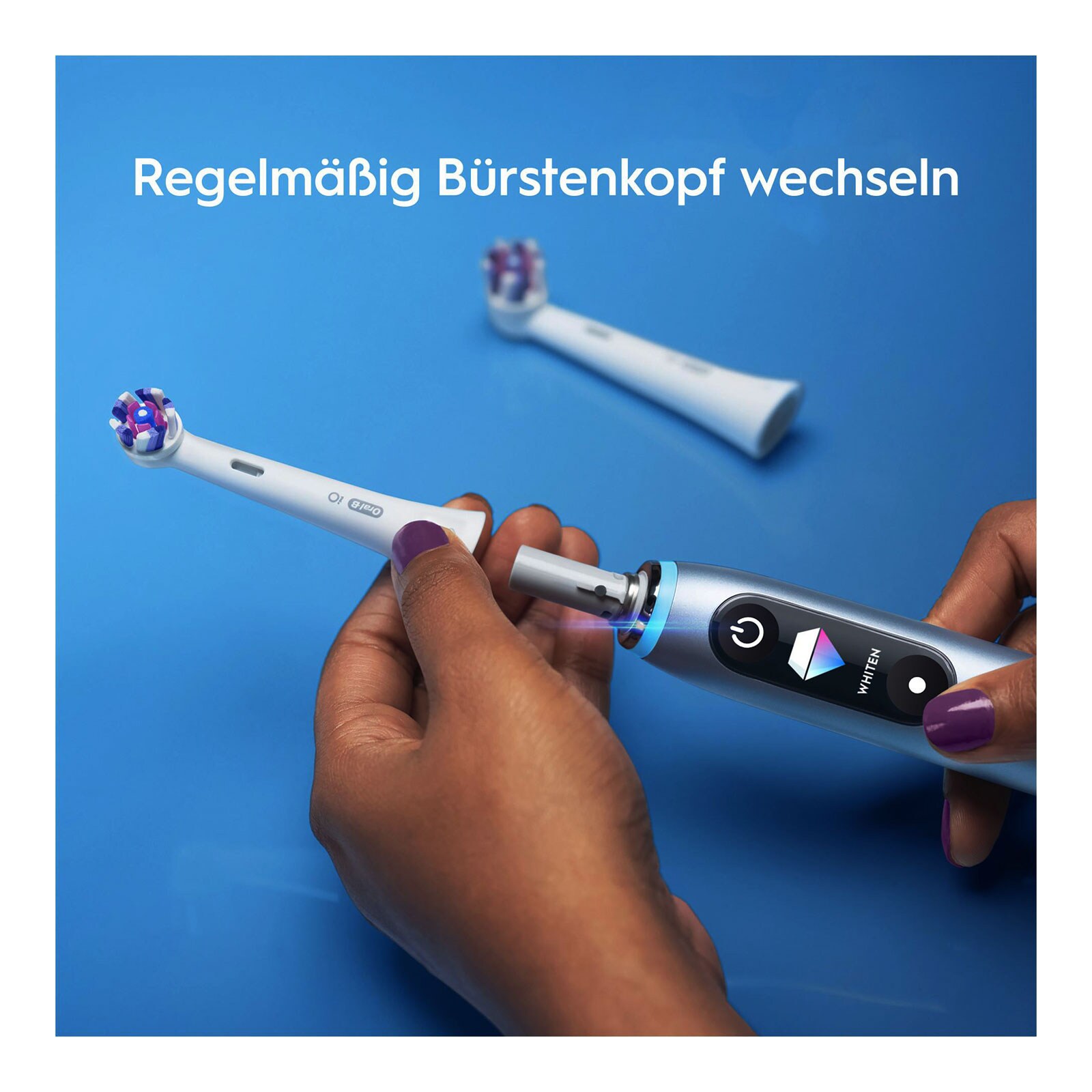 Oral-B Aufsteckbürsten iO Strahlendes Weiss, 2 Stück online kaufen bei Netto