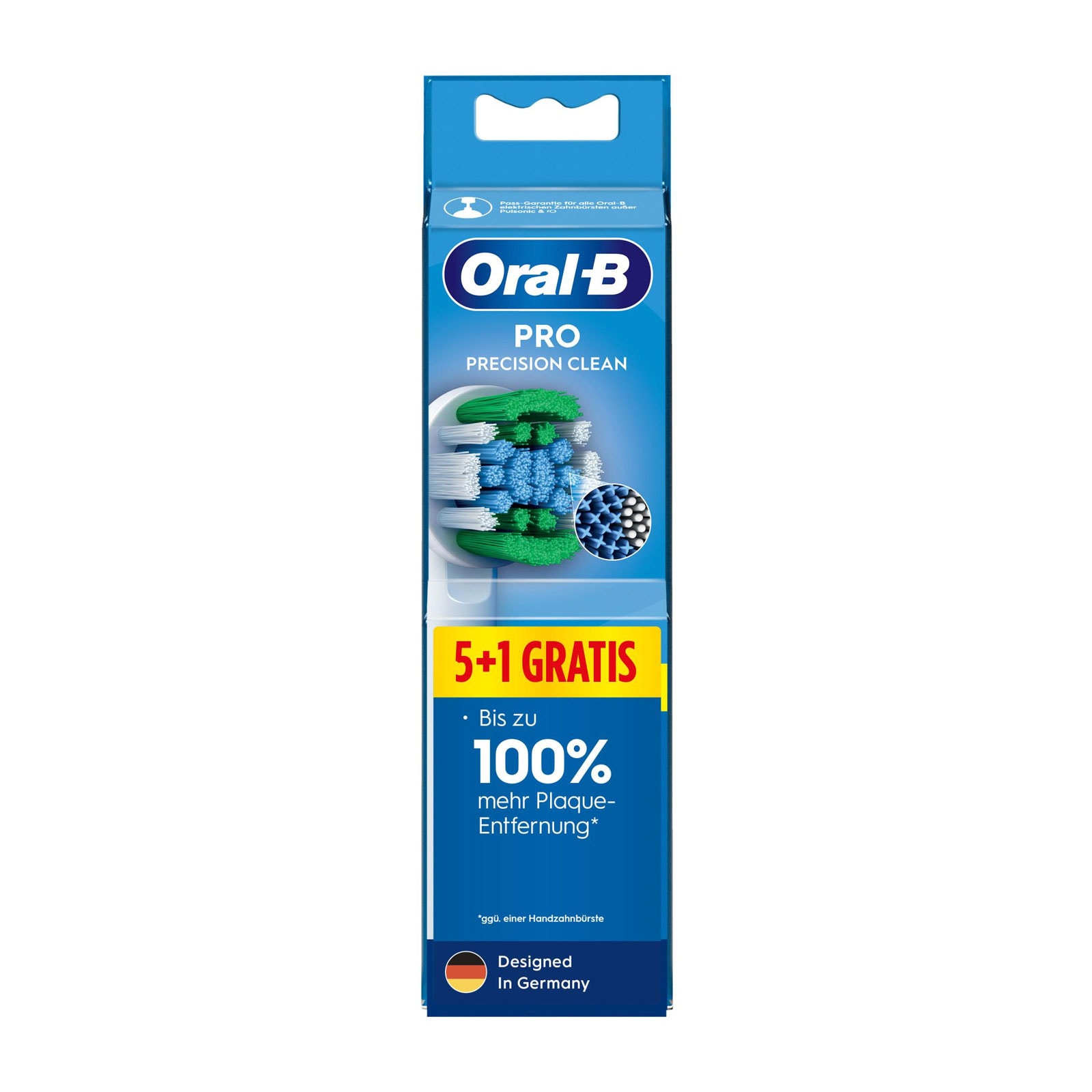 Oral-B Pro Precision Clean Aufsteckb&uuml;rsten, 5 + 1 Gratis - Bild 1