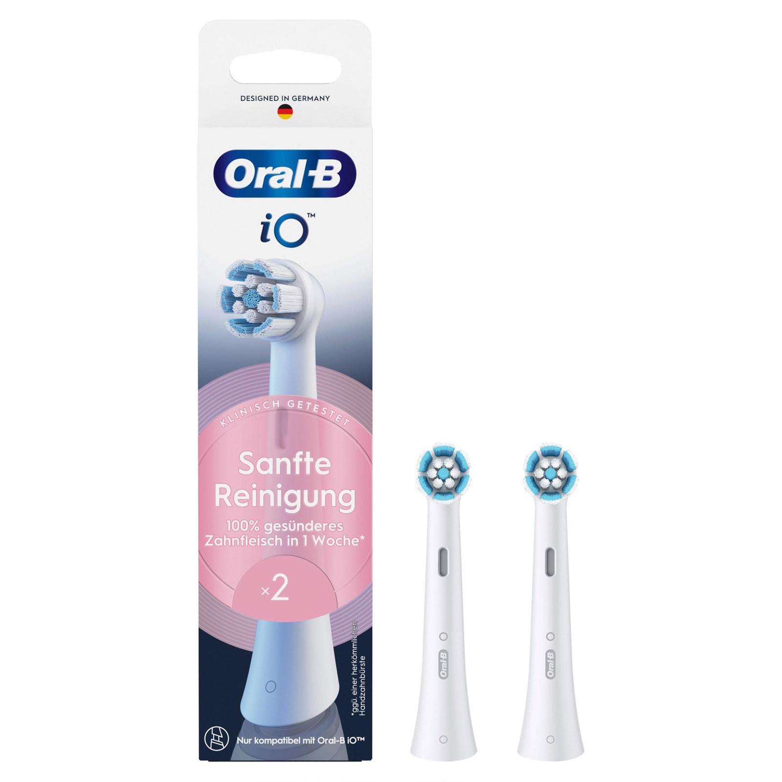 Oral-B iO Sanfte Reinigung, Original Aufsteckb&uuml;rsten - Bild 1