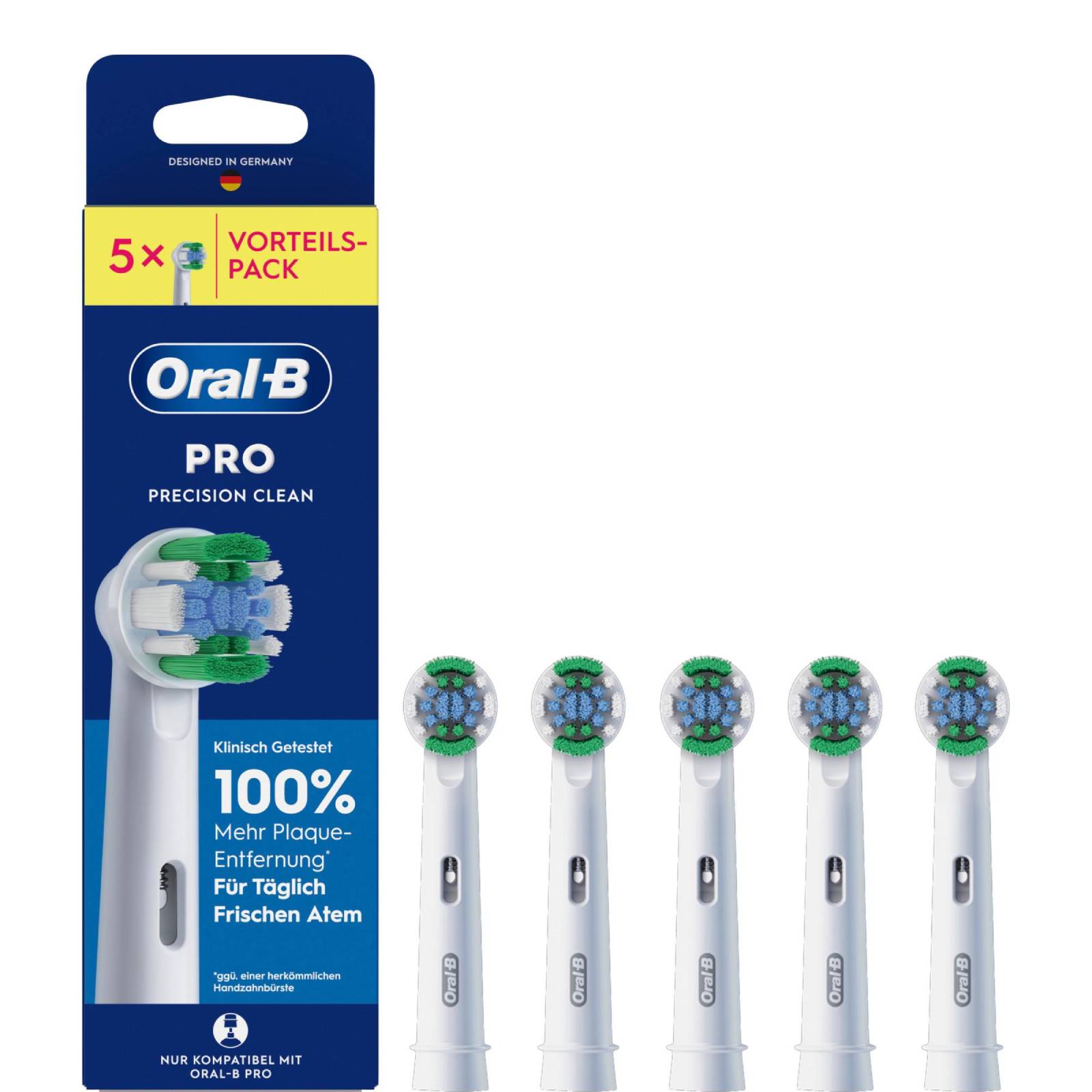 Oral-B Pro Precision Clean 5 St&uuml;ck Aufsteckb&uuml;rsten - Bild 1