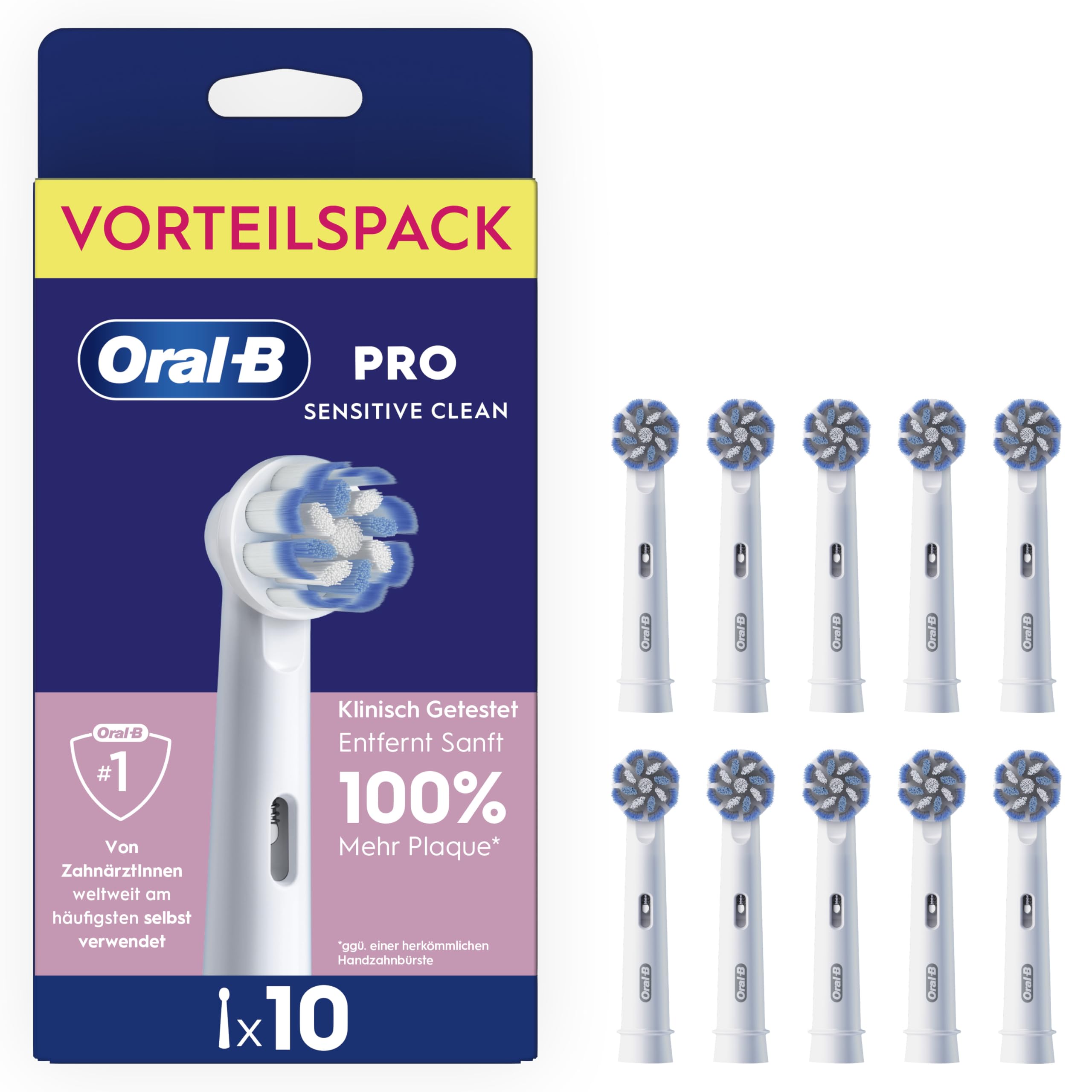 BRA Oral-B Pro Sens. Cl. 10er - Bild 1