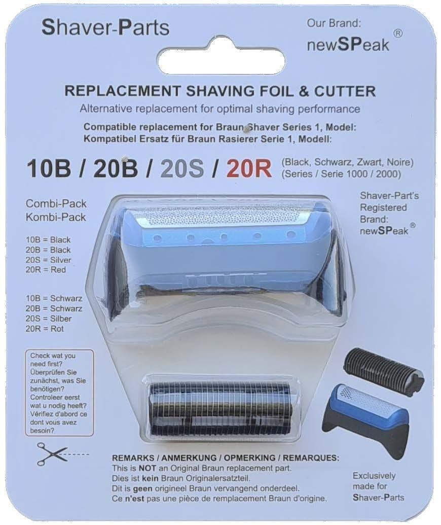 SCANPART Scherkopf kompatibel mit Braun 11B Ersatzscherkopf (Passend f&uuml;r Serie 1: 130, 130s-1, 140, 150, 150s-1, 815, 835, (Type: 5683, 5684, 5685)) - Bild 1