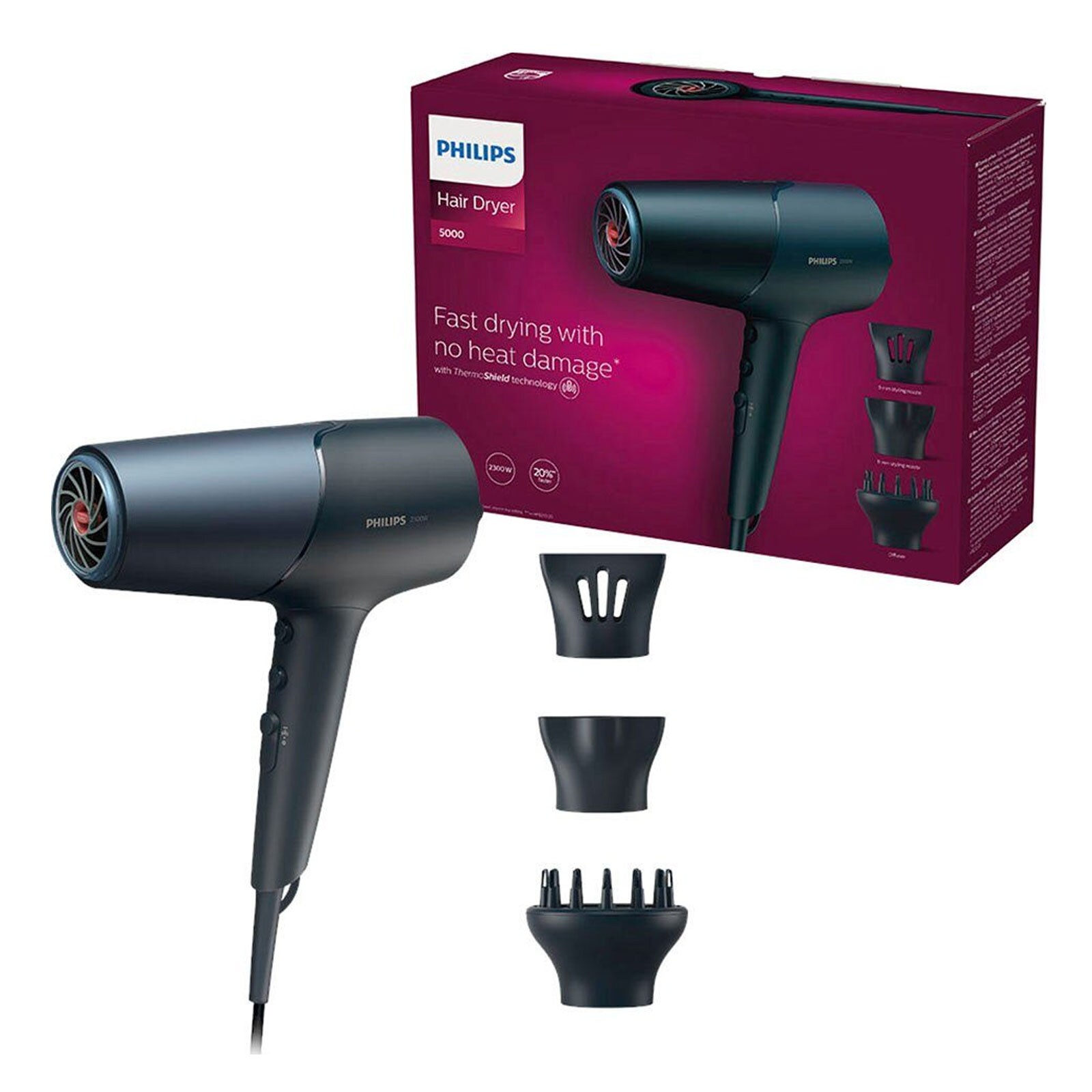 Philips BHD512/20 Series 5000 Haartrockner - Bild 1