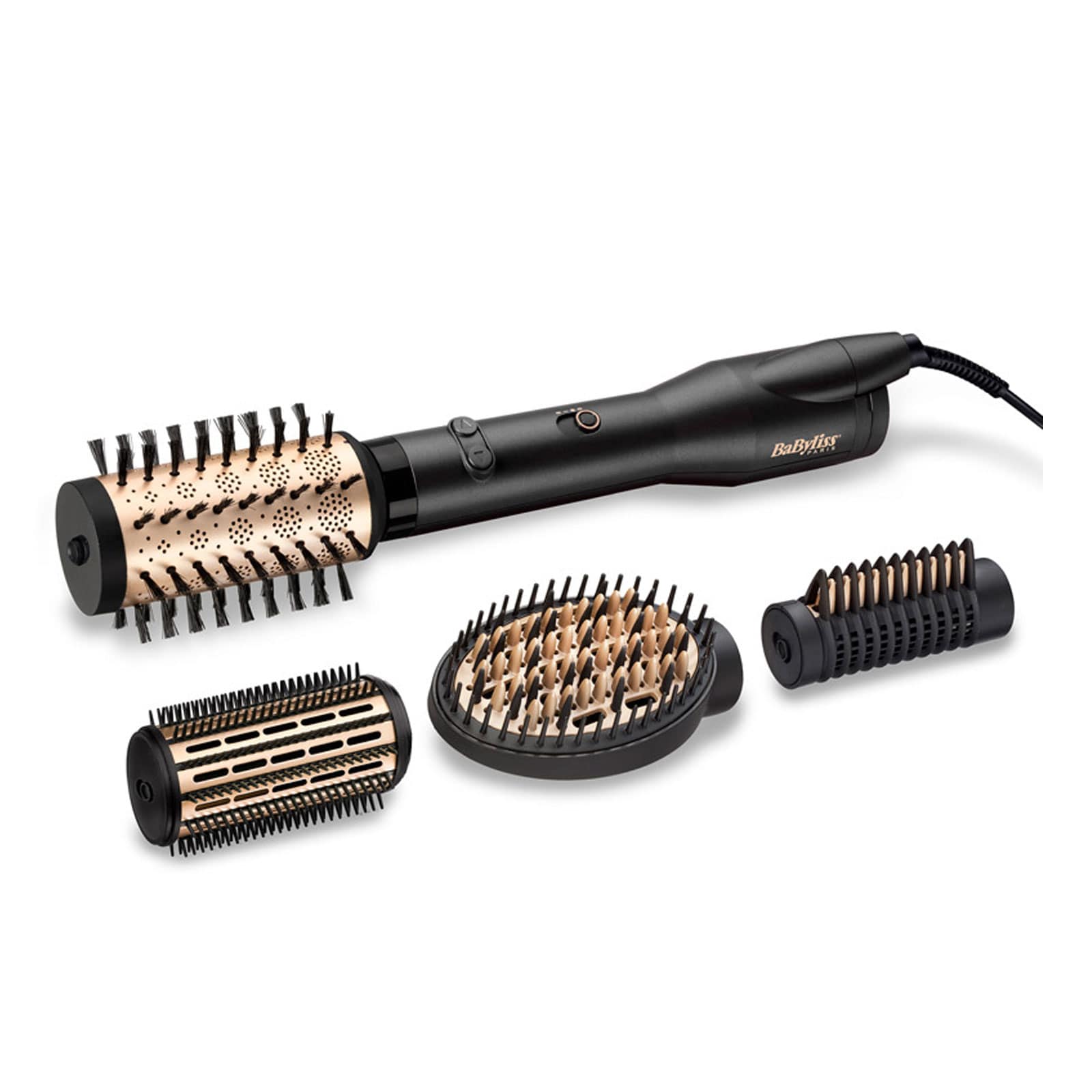 Babyliss AS970E Big Hair Lustre Warmluftb&uuml;rste schwarz/ gold - Bild 1