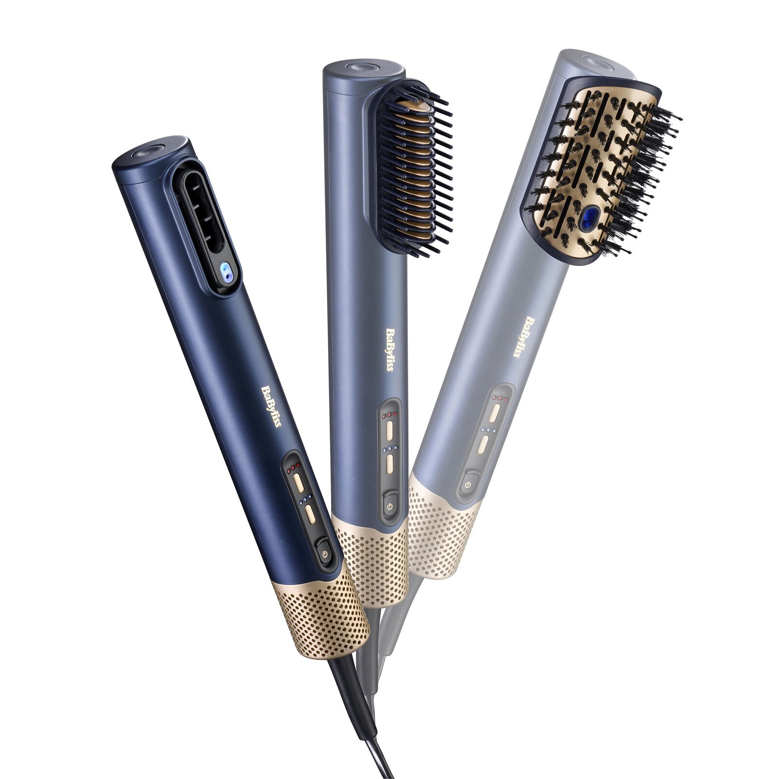 BABYLISS Haartrockner AS6550E Air Wand 3-in-1 Haartrockner, Glätteisen und Warmluftbürste