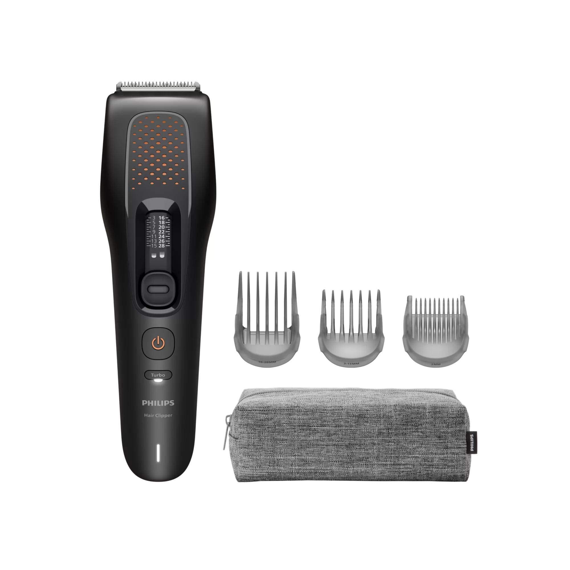 Philips HC7722/15 Serie 7000 Haarschneider (Akkubetrieb, selbstsch&auml;rfende Edelstahlklingen, PowerAdapt Sensor, Turbomodus, 28 L&auml;ngeneinstellungen, 3 verstellbare Kammaufs&auml;tze, DualCut Technologie Doppelklingensystem, DuraPower-Technologie, Trim-and-Flow-Ka - Bild 1