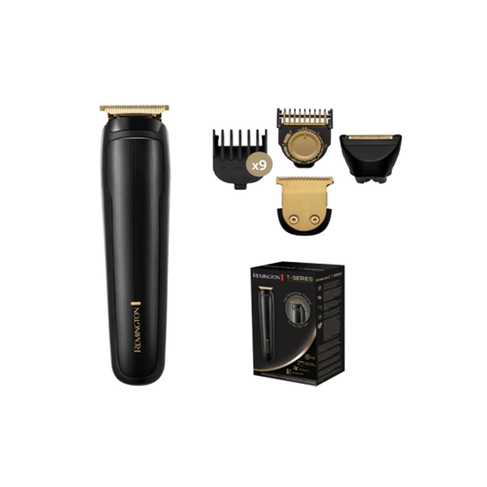 Remington MB 7050 T-Series Haar- und Bartschneider schwarz - Bild 1