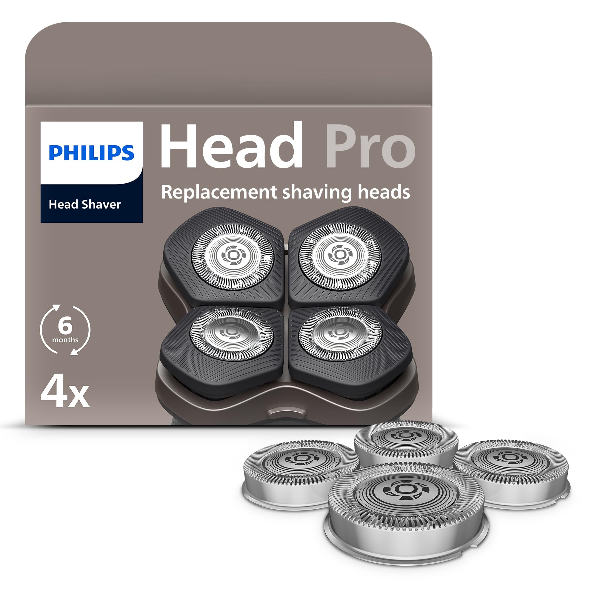 Philips HS740/15 Ersatzscherk&ouml;pfe (passend f&uuml;r alle Philips Head Pro Rasierer, HS5980, HS7980, HS9980) - Bild 1