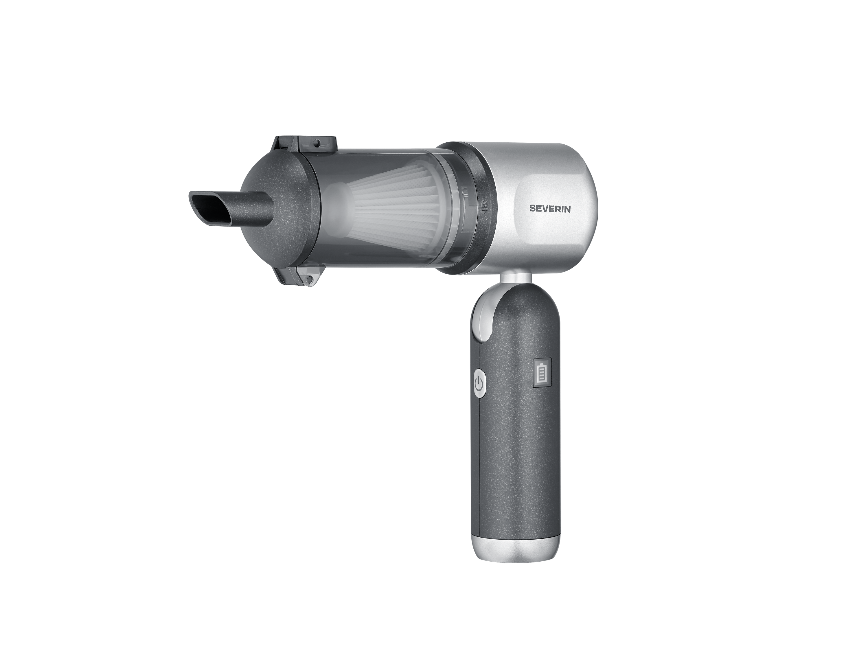 SEVERIN HV 7135 S-Power DuoBoost Akku-Handstaubsauger ohne Stiel (120 Watt, 3 Saugstufen, kabellos, 2.000 mAh, bis zu 30 min. Laufzeit) - Bild 1