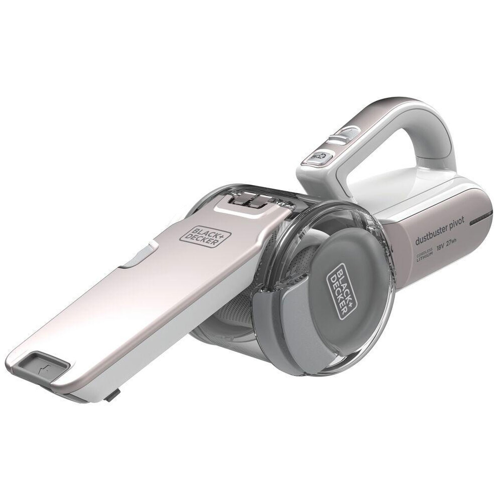 Black + Decker Pivot 18V Handstaubsauger
