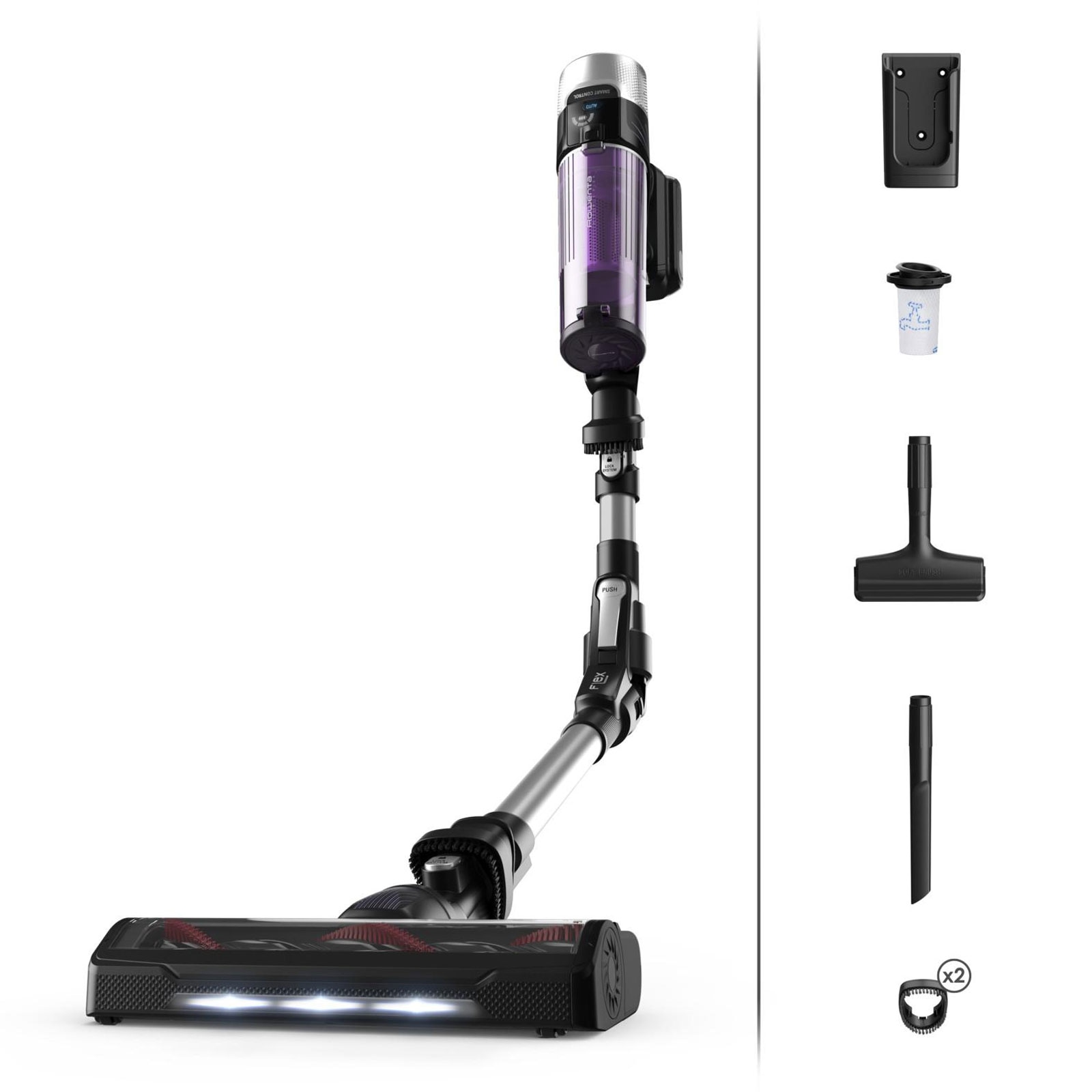 ROWENTA Akku-Handstaubsauger mit Stiel RH2037 X-Force Flex 9.60 Allergy - Bild 1