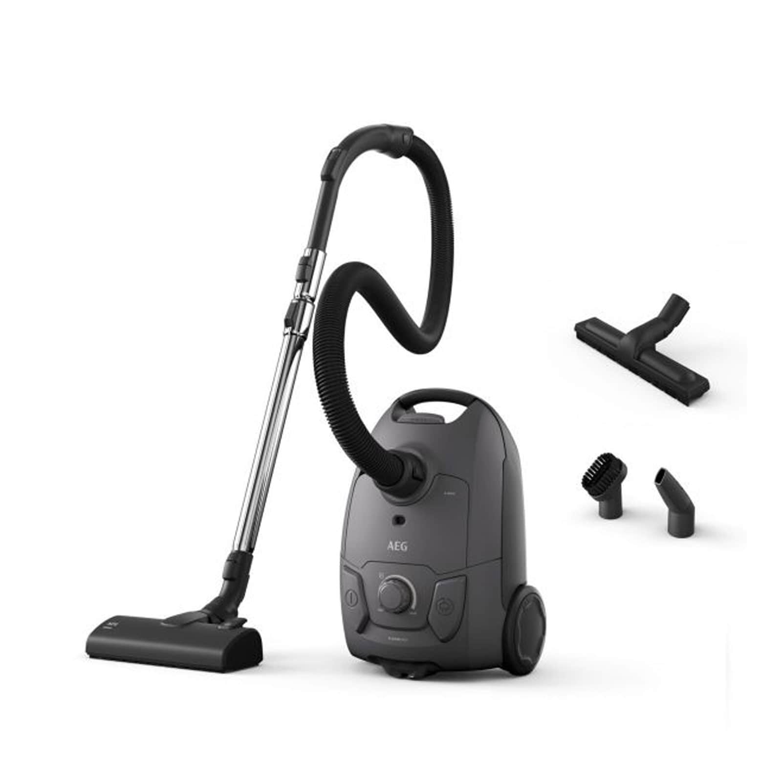 AEG AB51C2DG Bodenstaubsauger (Clean 5000, 650 Watt, 8,5m Aktionsradius, waschbarer Hygiene-Filter, 3,5 Liter Volumen, Dark grey) - Bild 1