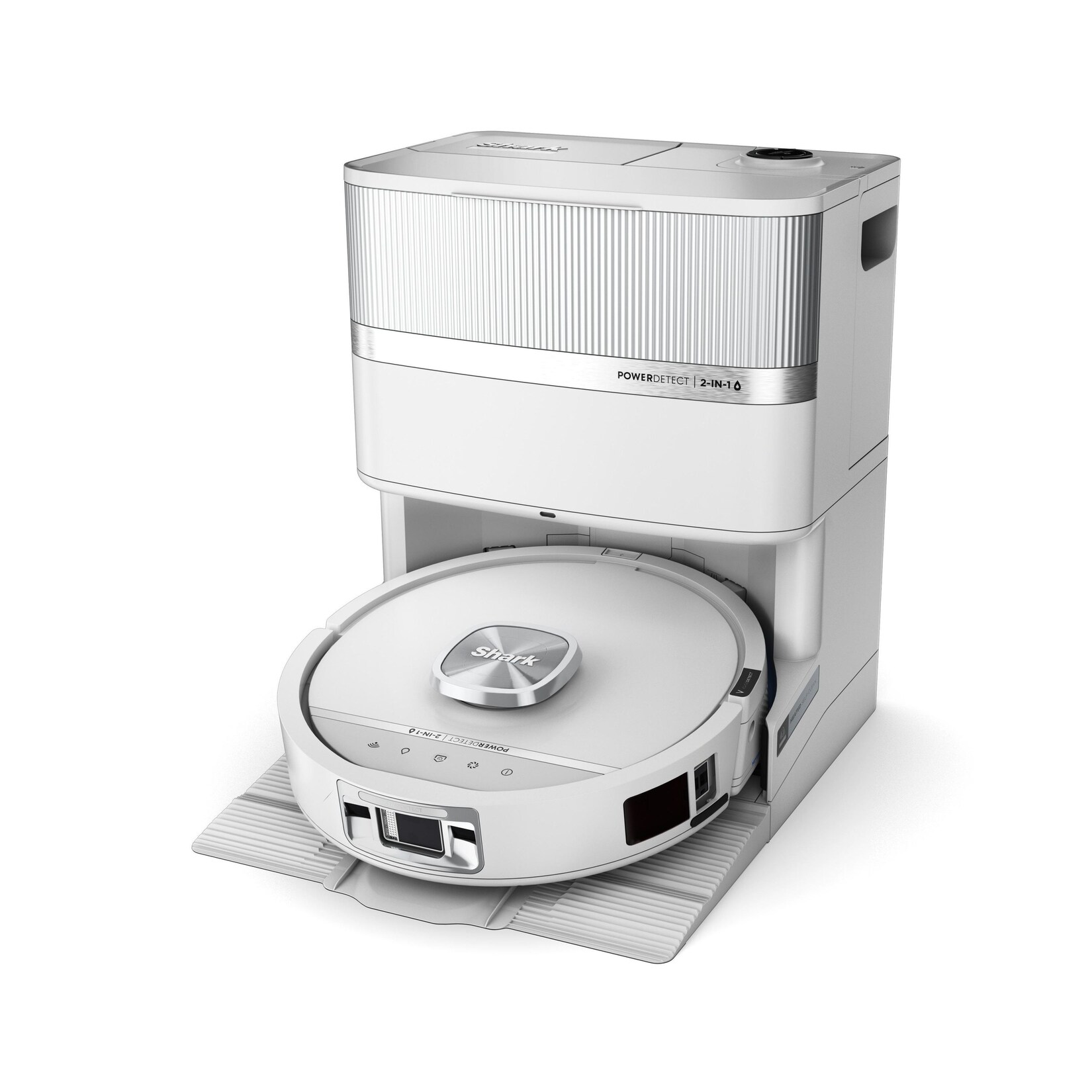 RV3010XEEUWH Saugroboter mit Wischfunktion (UV-Licht, PowerDetect, Heißlufttrocknung, DirtDetect, EdgeDetect, HyperSonic)