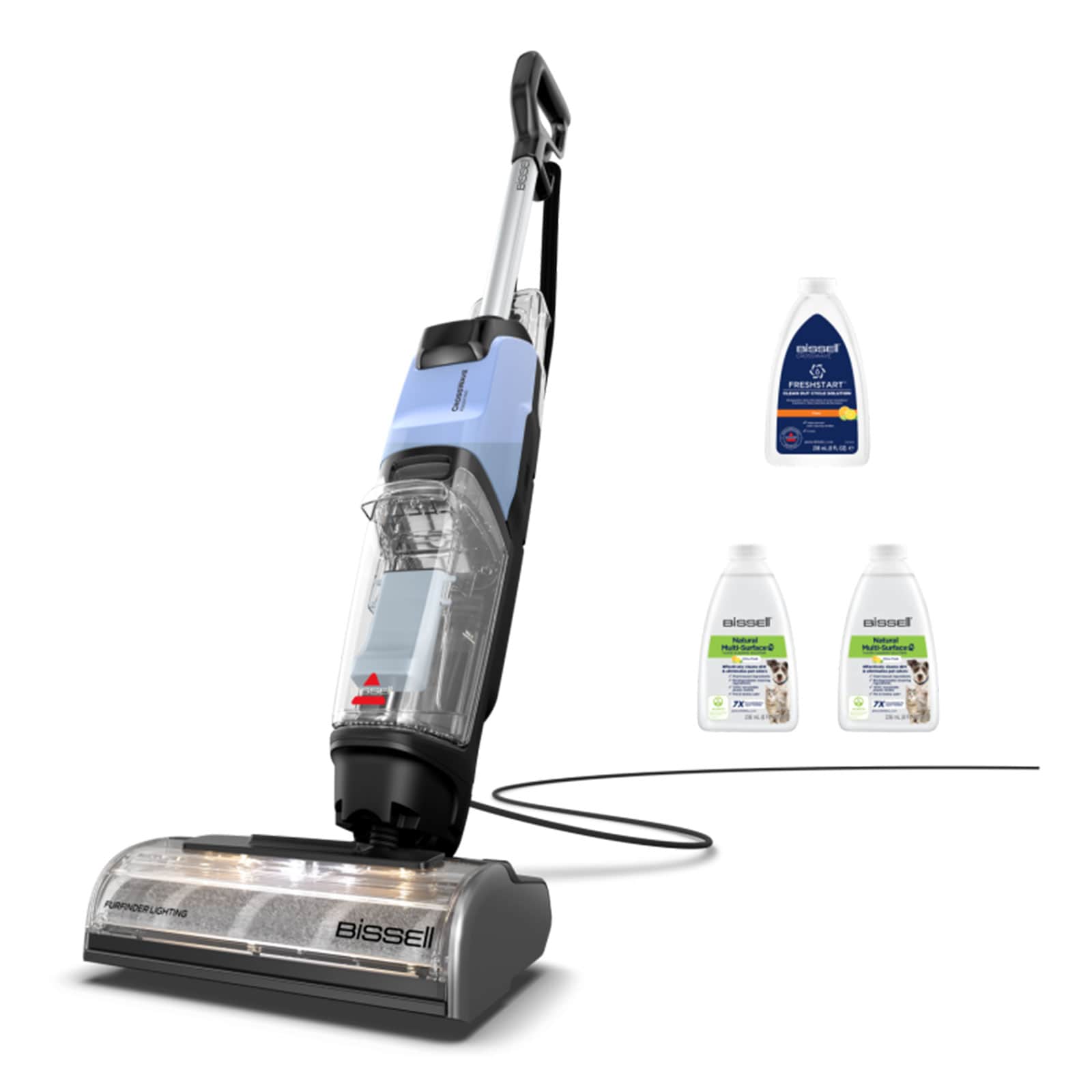 BISSELL 4136N CrossWave Edgefind Select Waschsauger (Hartb&ouml;den, Teppiche, 340 W, 0.75 l Wassertank, 0,54 l Schmutzwassertank) - Bild 1
