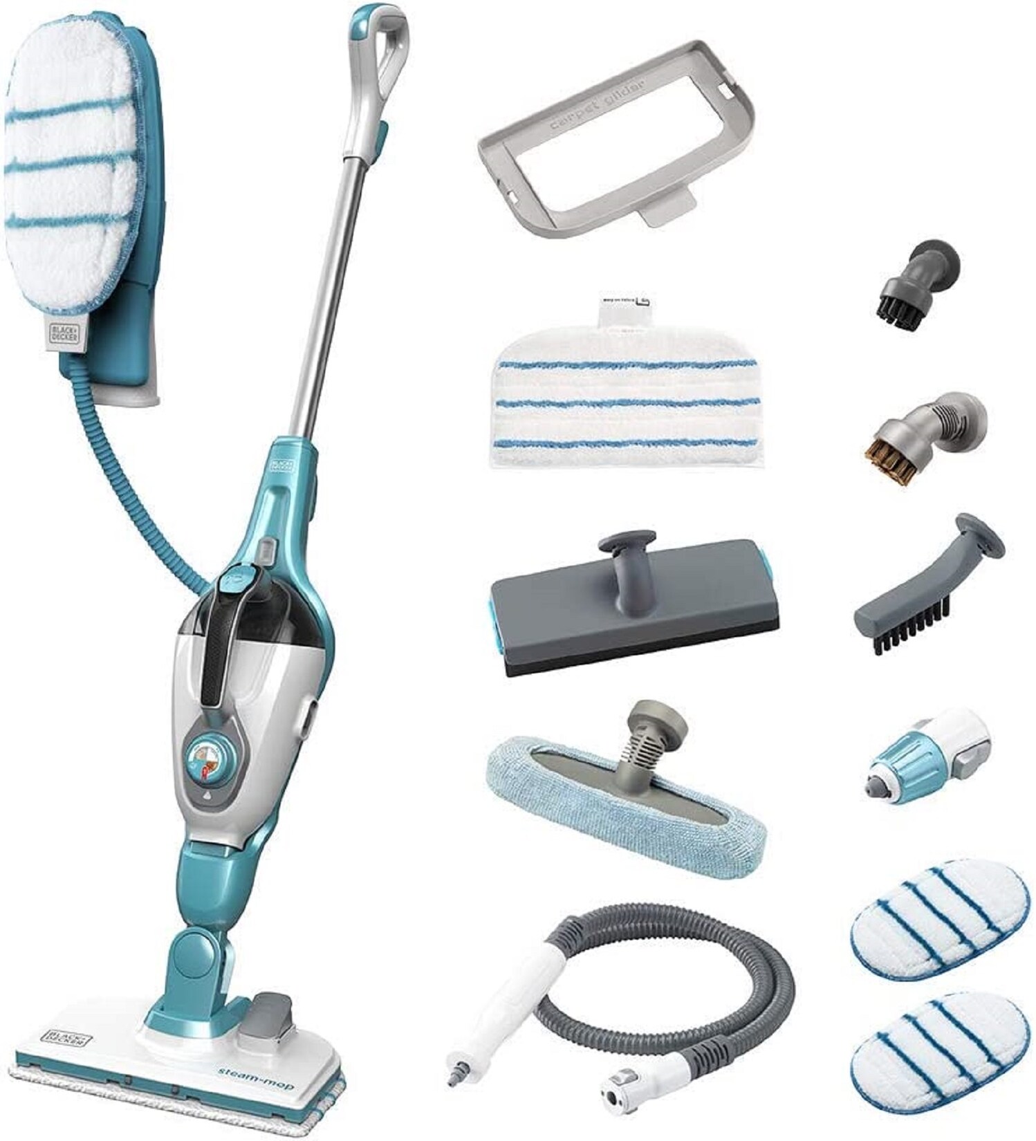 Black+Decker FSMH1321JSM Dampfreiniger mit Dampfhandschuh