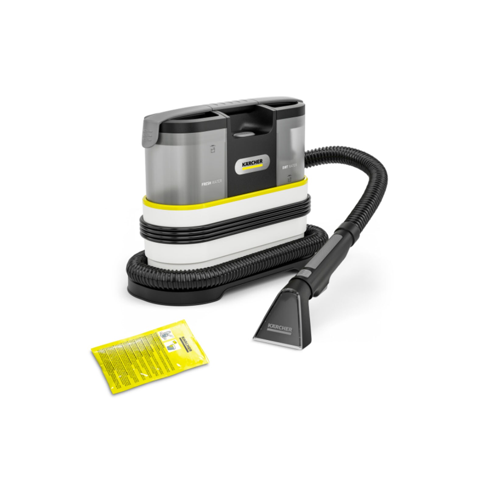 KÄRCHER SE 2 Spot Care Fleckenreiniger (Polster- und Textilreinigung, 450 Watt Leistung,  Frischwassertank, 0,8 l Schmutzwassertank, 4,5 m Kabel)