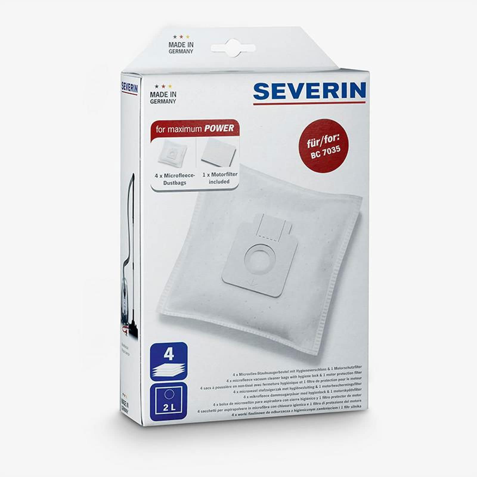 Severin SB 7211 Set Staubsaugerbeutel - Bild 1