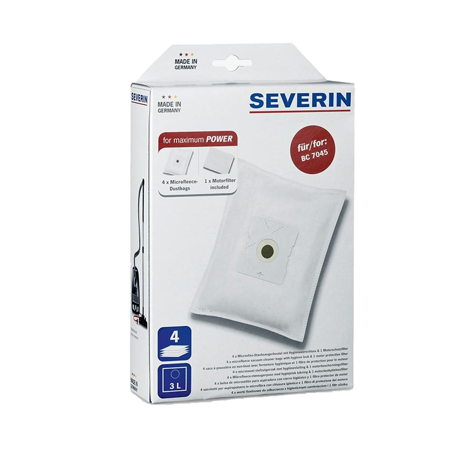 SEVERIN SB 7218 Staubsaugerbeutel - Bild 1