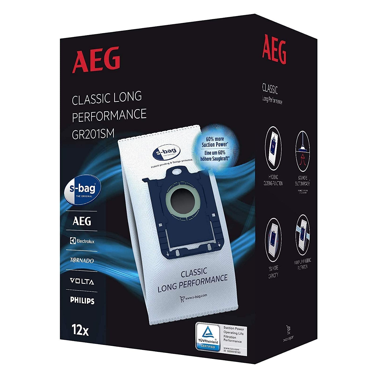 AEG GR 201SM S-Bag Classic long performance Megapack - Bild 1