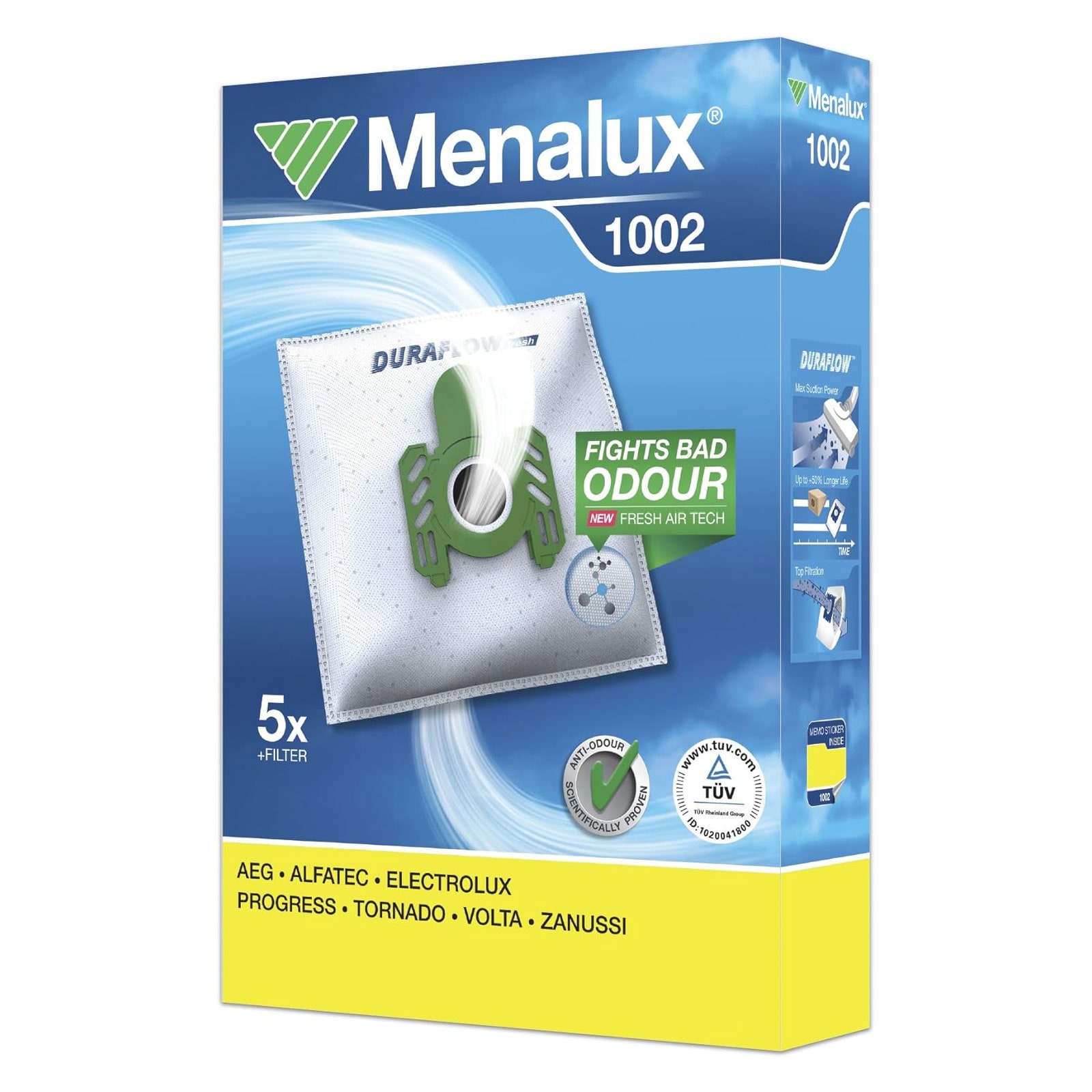 Menalux 1002 Staubsaugerbeutel - Bild 1