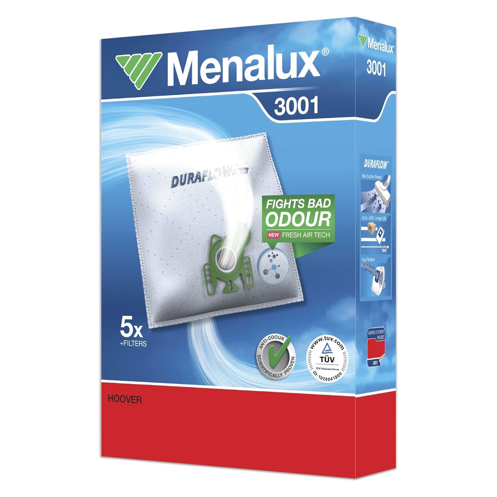 Menalux 3001 Staubsaugerbeutel - Bild 1
