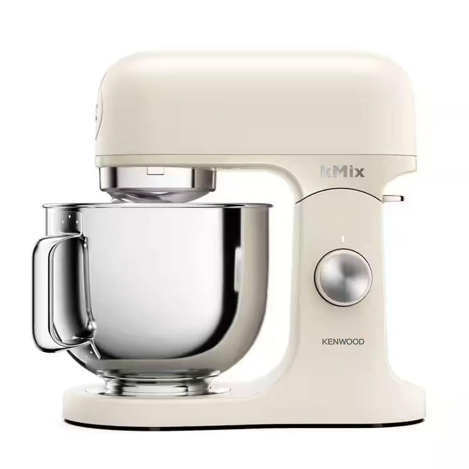 KENWOOD KMX751ACR kMix Creme K&uuml;chenmaschine (1.000 Watt, 6 Geschwindigkeitsstufen, Unterhebfunktion, 5 l Edelstahl-Sch&uuml;ssel mit Handgriff, kMix K-Haken, kMix Ballonschneebesen, kMix Knethaken, Spritzschutz, Spatula, Cream) - Bild 1