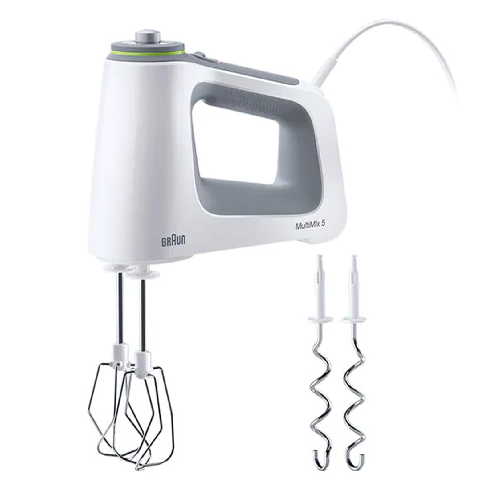 BRAUN HM 5100 WH MultiMix 5 Handmixer wei&szlig;/grau - Bild 1