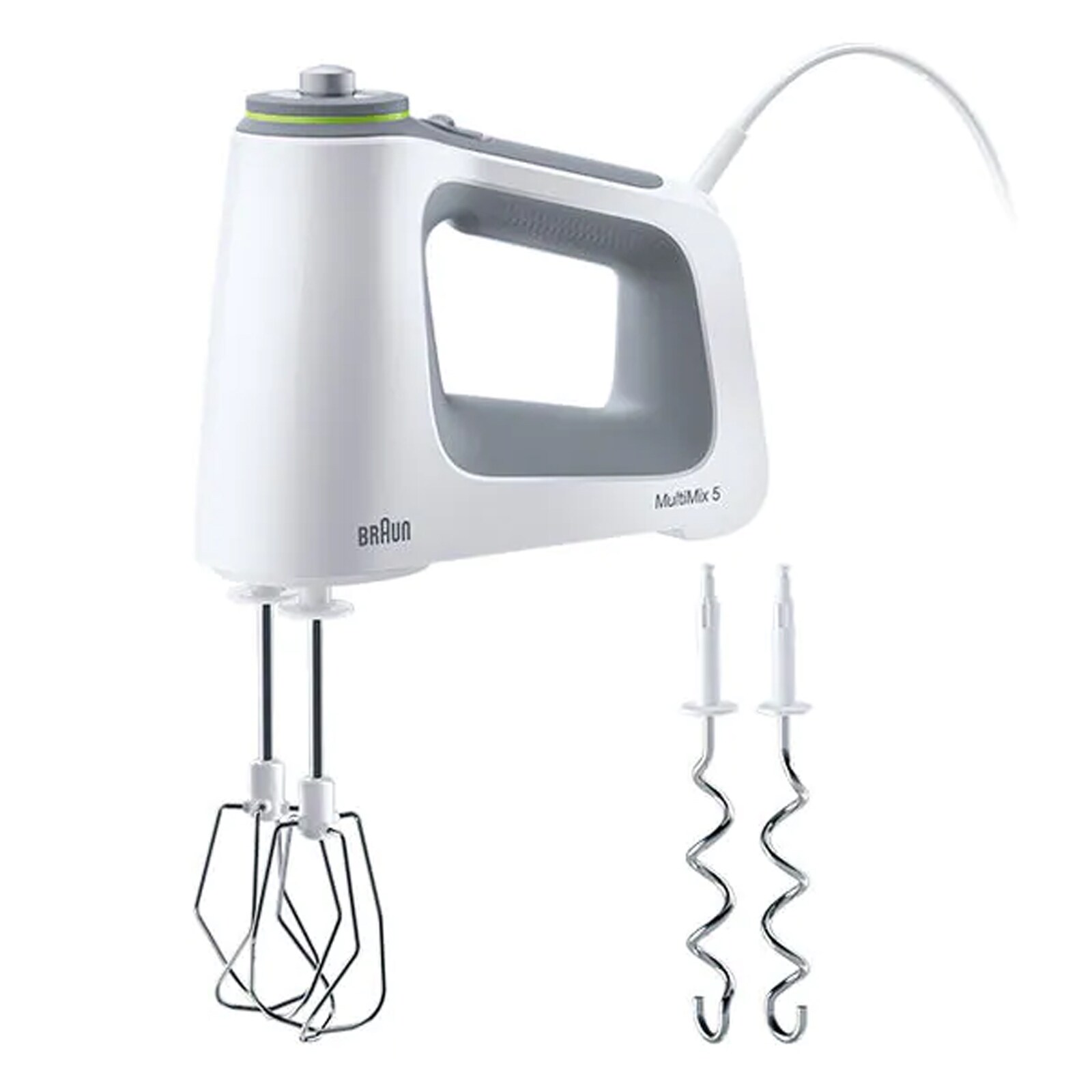 BRAUN HM 5100 WH MultiMix 5 Handmixer weiß/grau