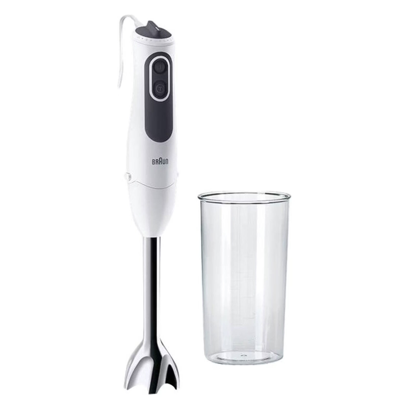 BRAUN MultiQuick 3 MQ 3100 WH Stabmixer-Set