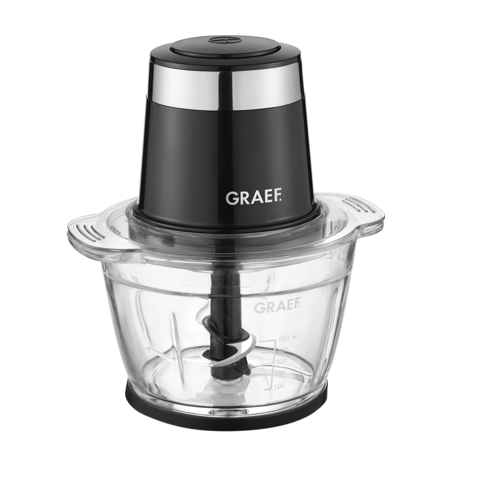 GRAEF CH 502 Zerkleinerer schwarz
