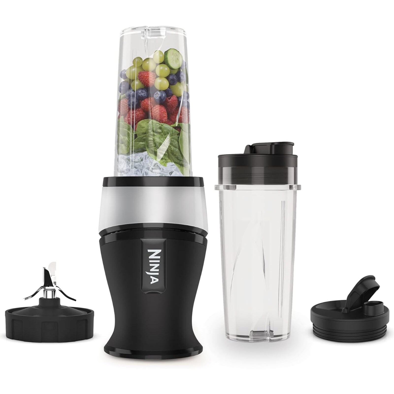 QB3001EUS Mixer &; Smoothie Maker (Silber/Schwarz)