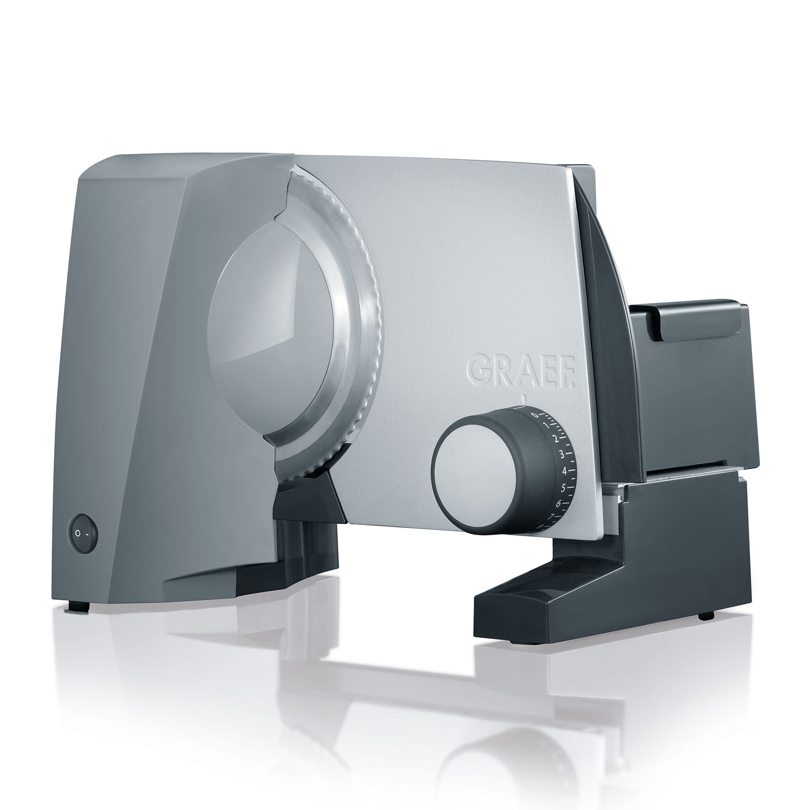 GRAEF G 52 Allesschneider Sondermodell Twin mit zus&auml;tzlichem glatten Edelstahlmesser - Bild 1