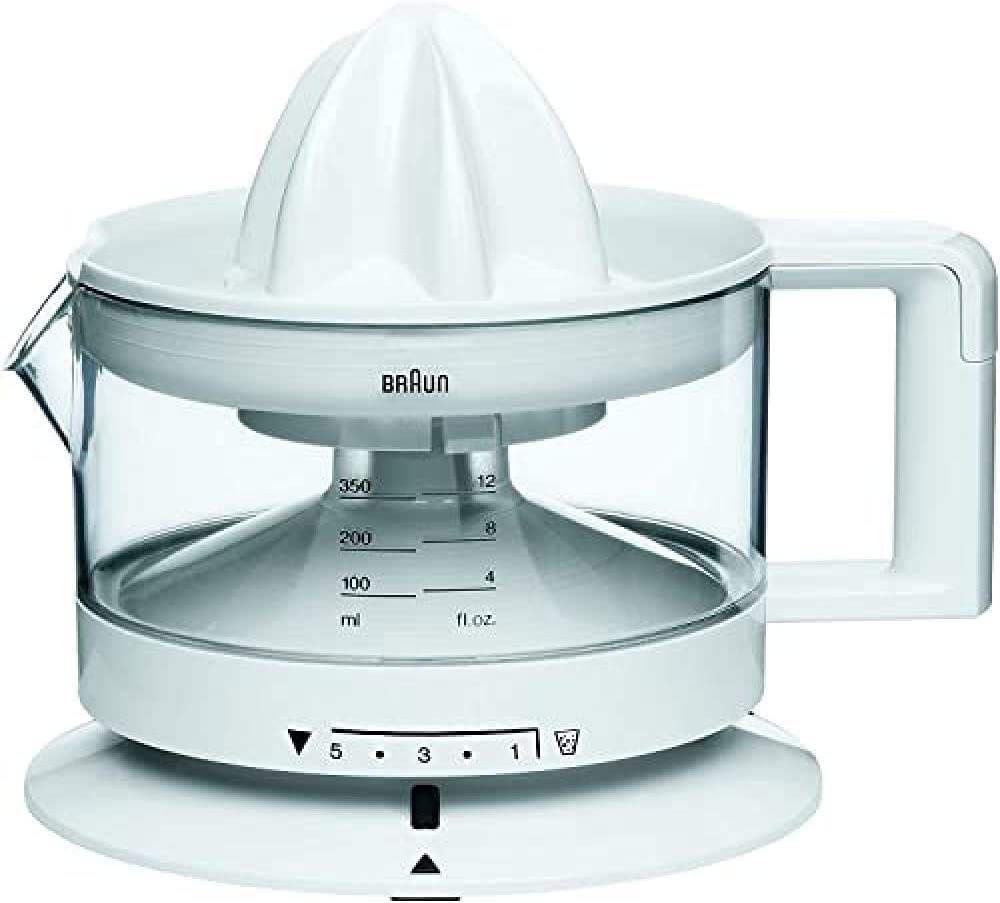 BRAUN CJ 3000 Zitruspresse 350ml Saftbeh&auml;lter einstellbarer Fruchtfleischanteil - Bild 1