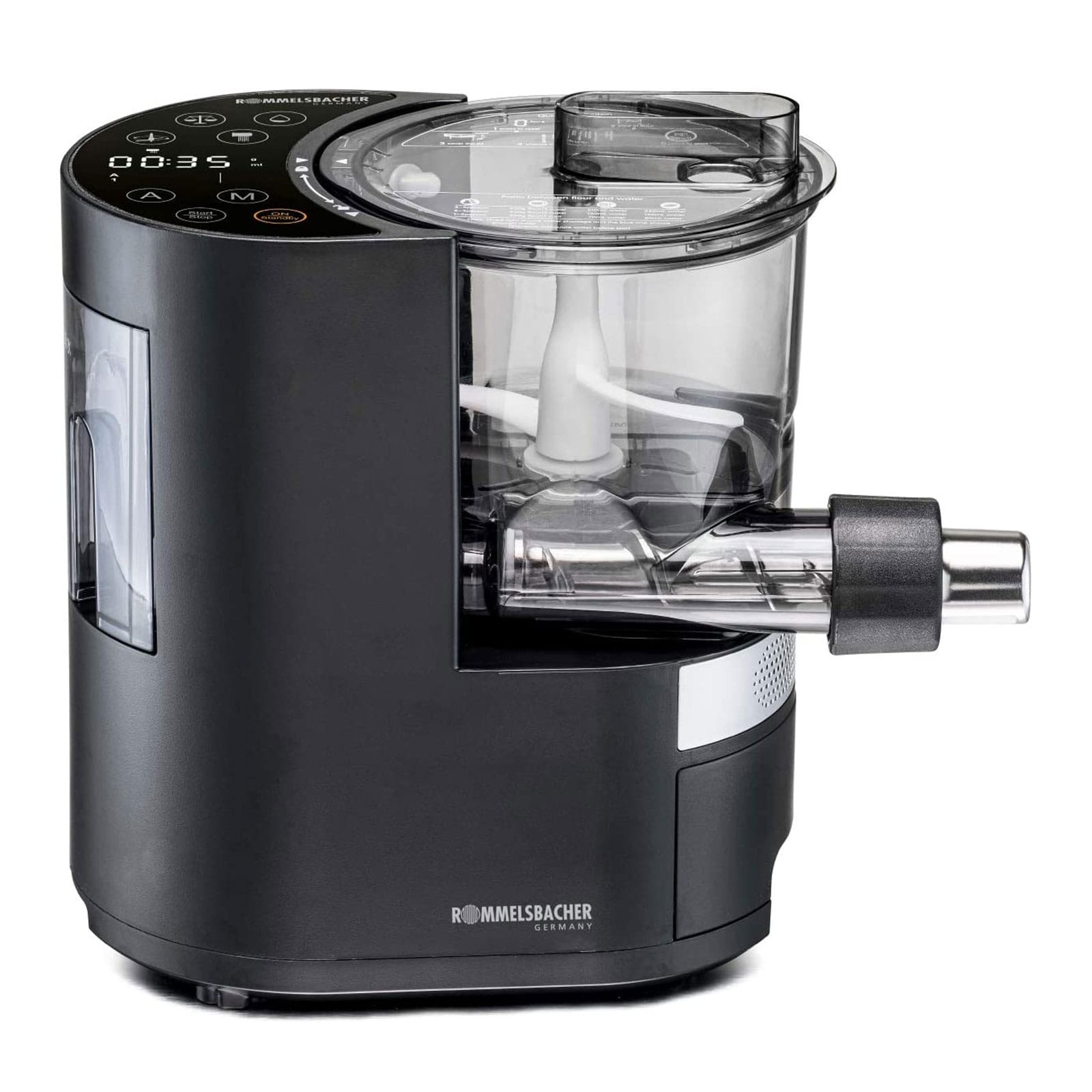 Rommelsbacher PM 220 Pastarella elektrische Nudelmaschine schwarz - Bild 1