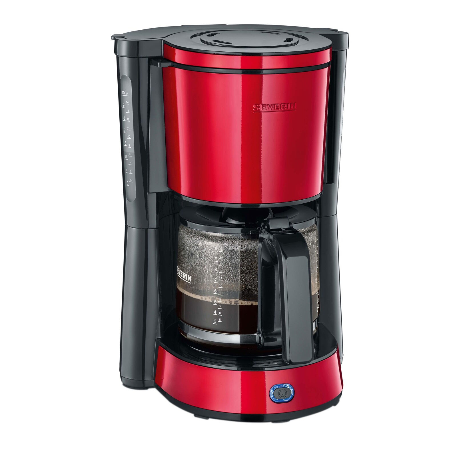 KA 4817 Kaffeeautomat Type fire-red-metallic / schwarz