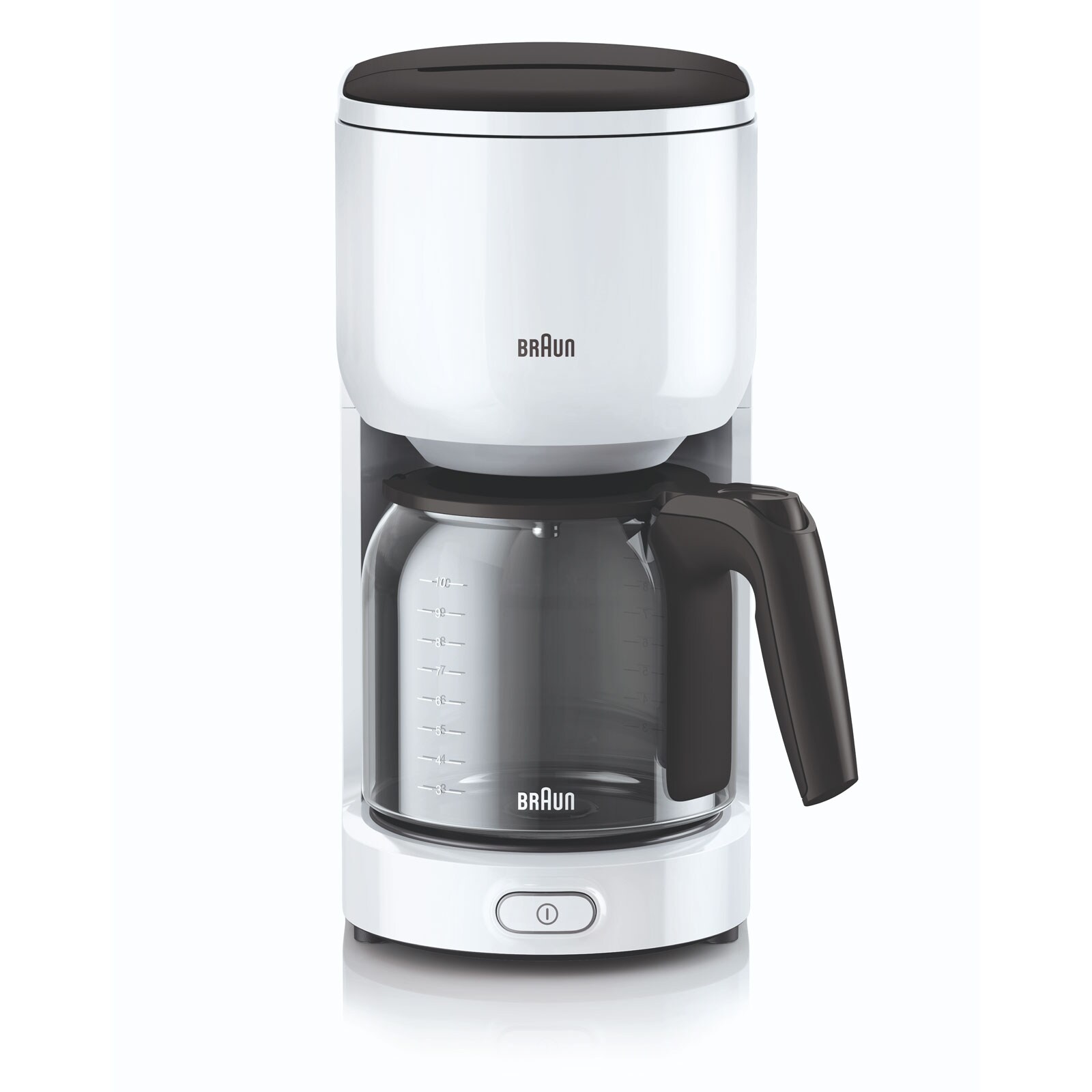 BRAUN KF 3120 WH PurEase Kaffeeautomat wei&szlig; - Bild 1