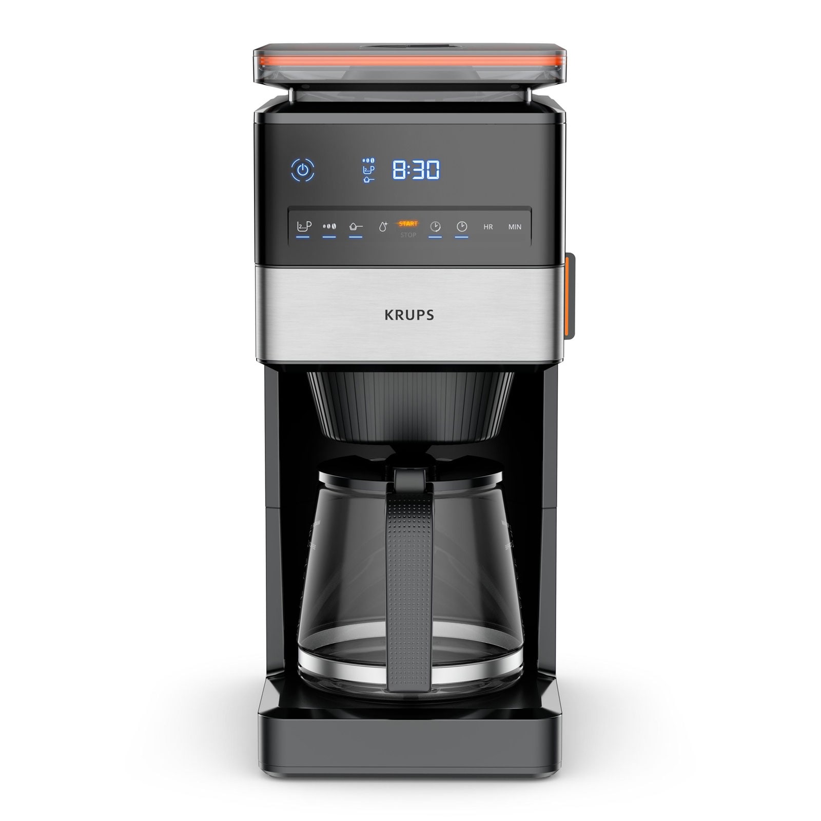 KRUPS KM8428 Grind Aroma XL Glas Filterkaffeemaschine - Bild 1